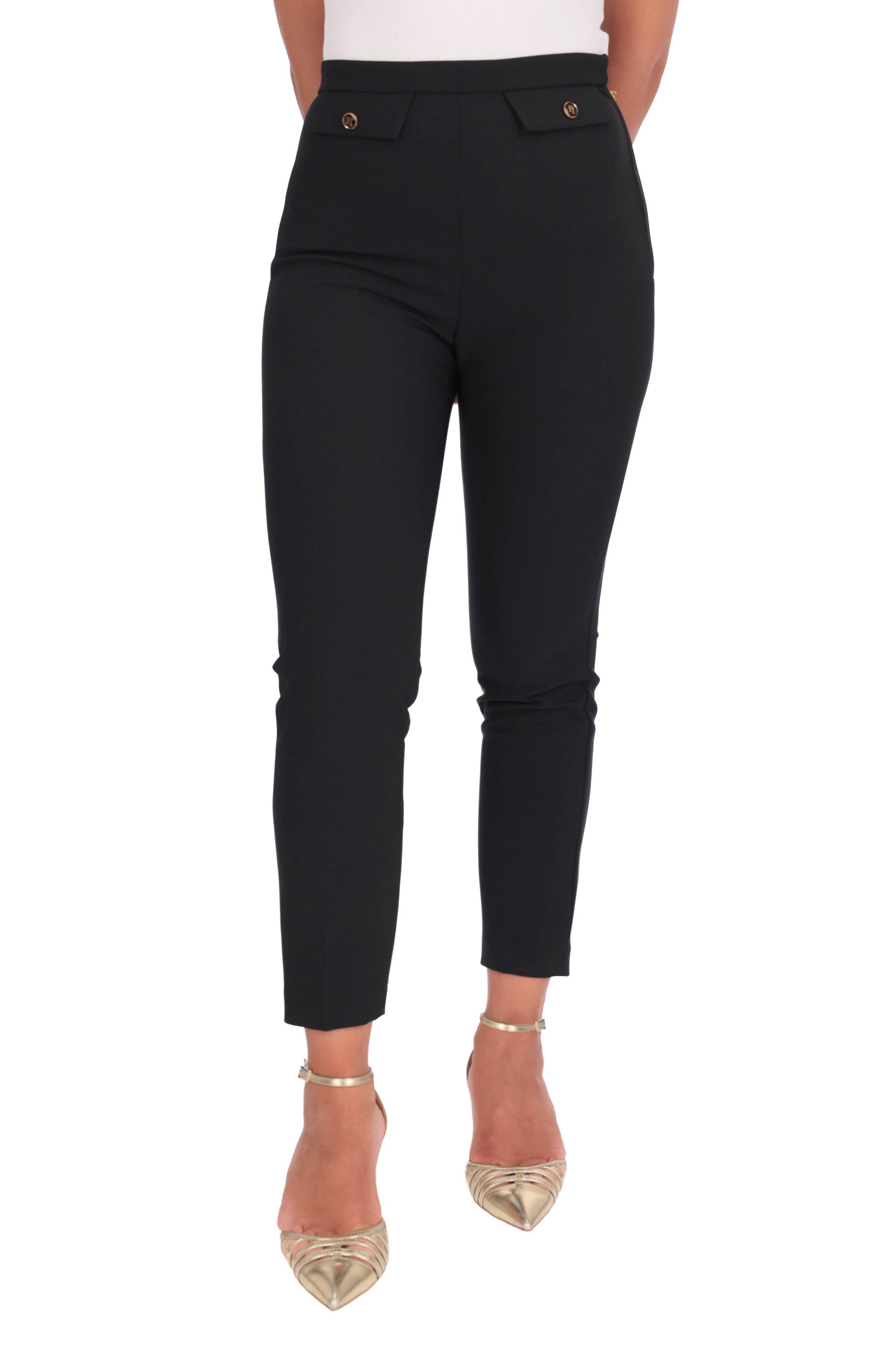 NERO | ELISABETTA FRANCHI - D PA12056E2 Pantalone