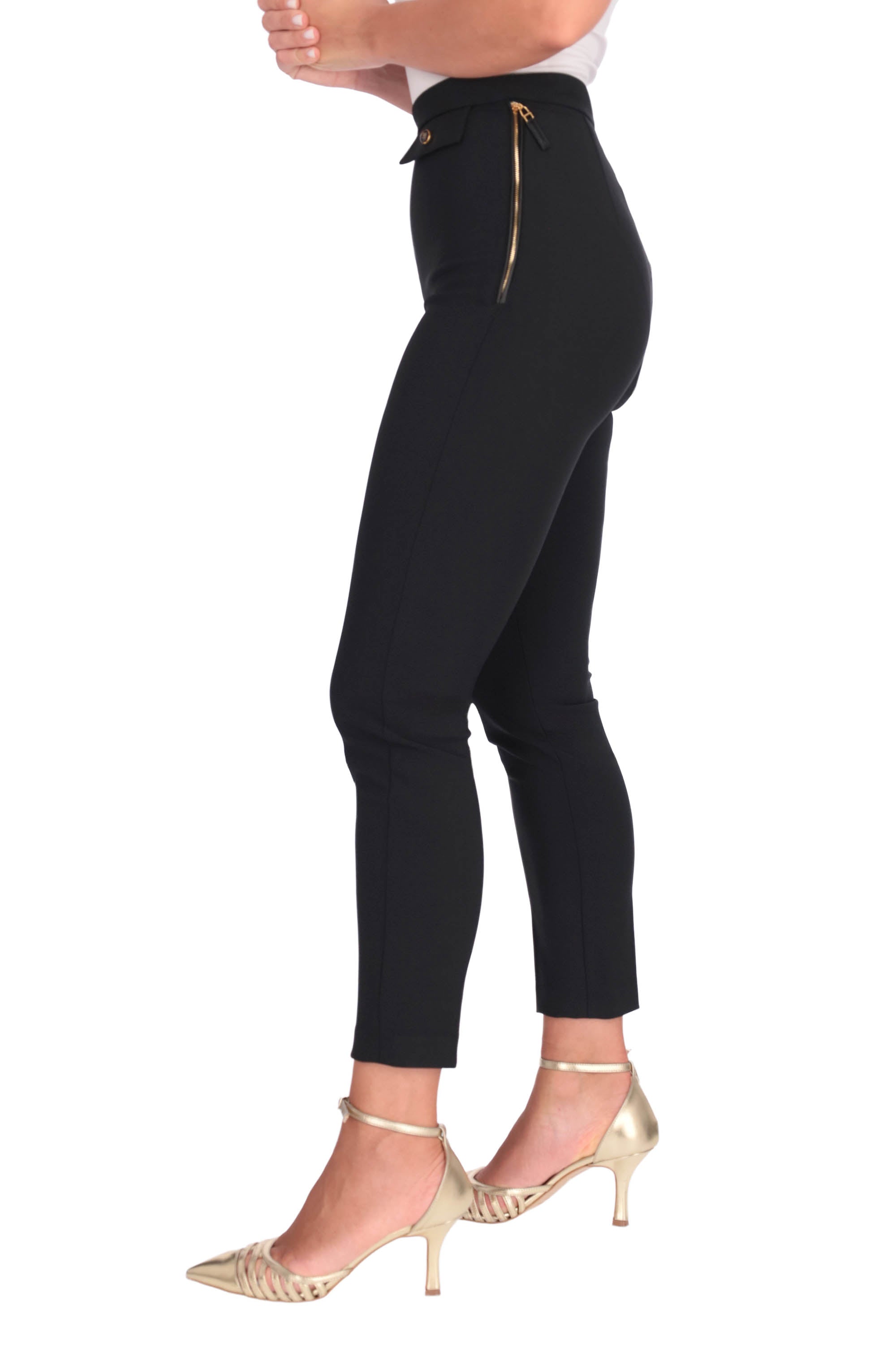 NERO | ELISABETTA FRANCHI - D PA12056E2 Pantalone