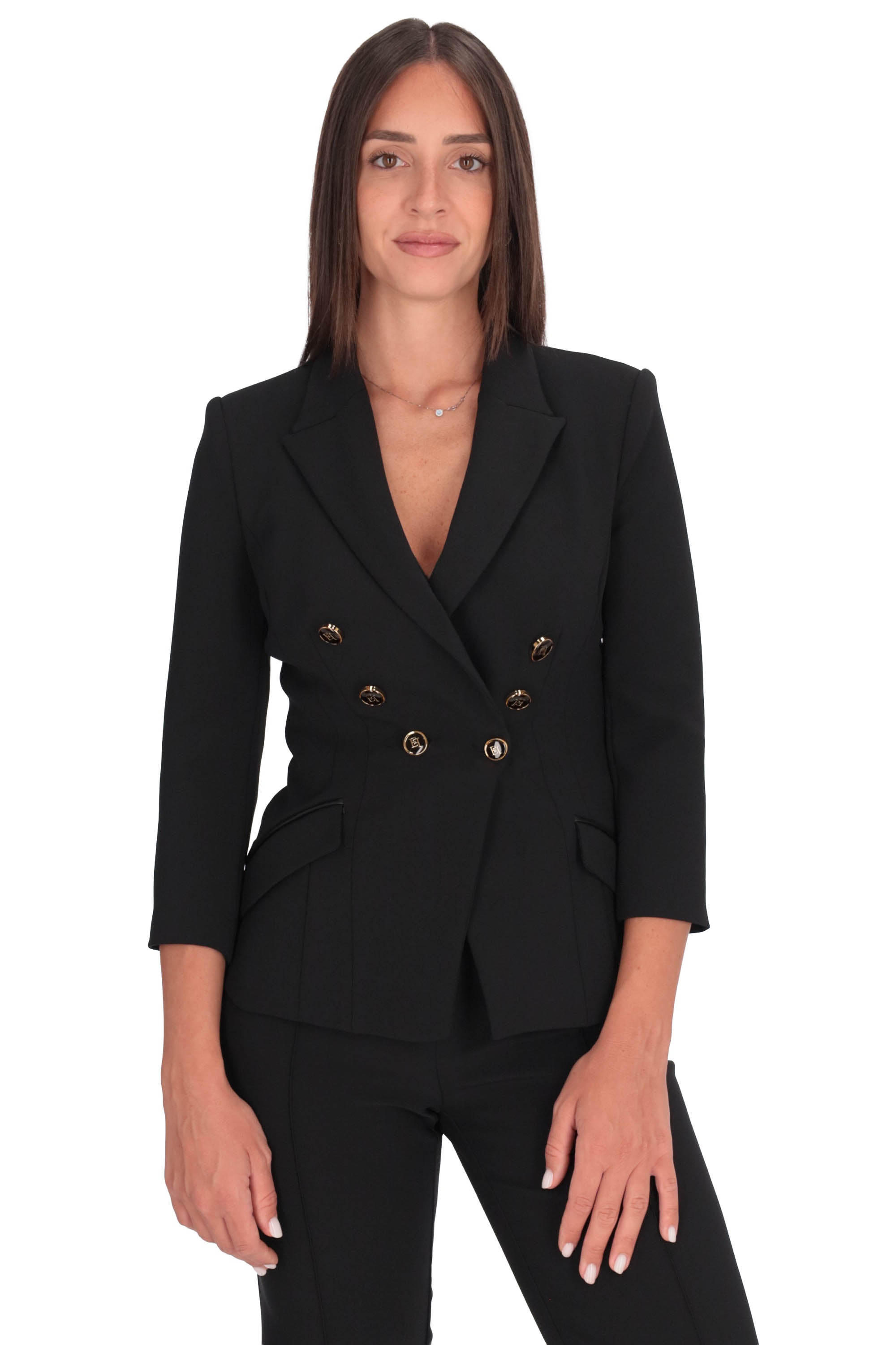 NERO | ELISABETTA FRANCHI - D GI17456E2 Giacca