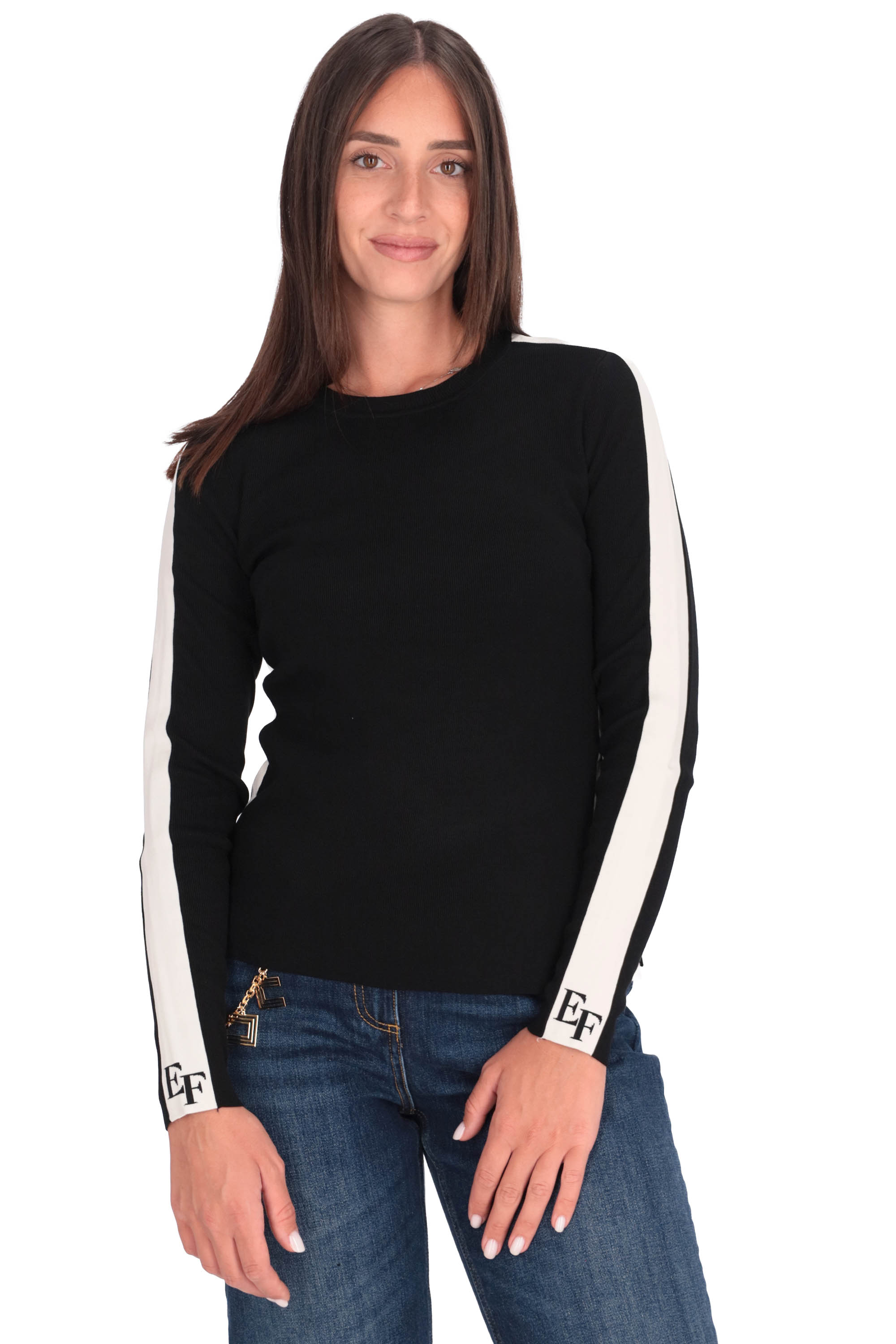 NERO | ELISABETTA FRANCHI - D MK03S56E2 Maglia