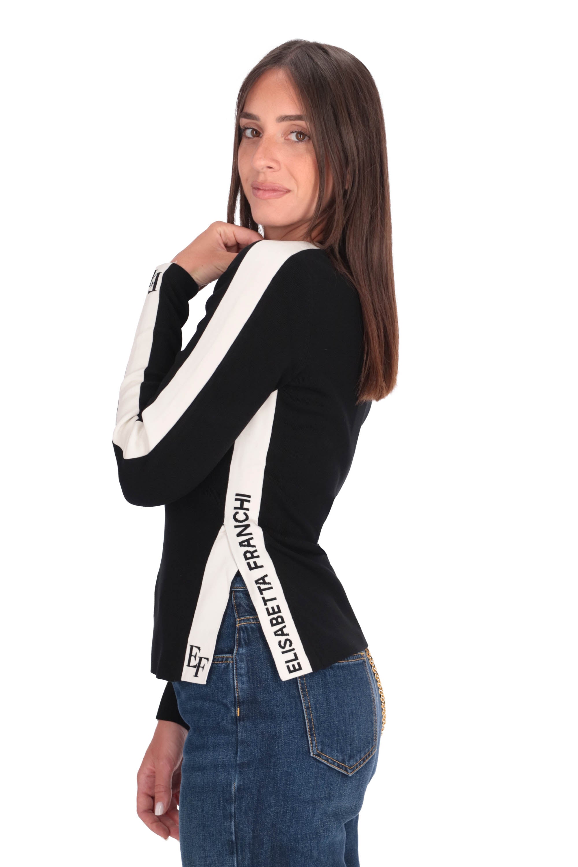 NERO | ELISABETTA FRANCHI - D MK03S56E2 Maglia