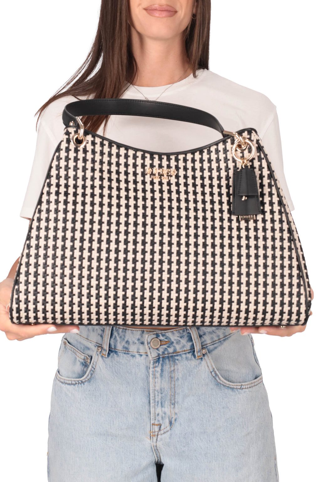 NERO | GUESS - D HWWG9631230 Borsa