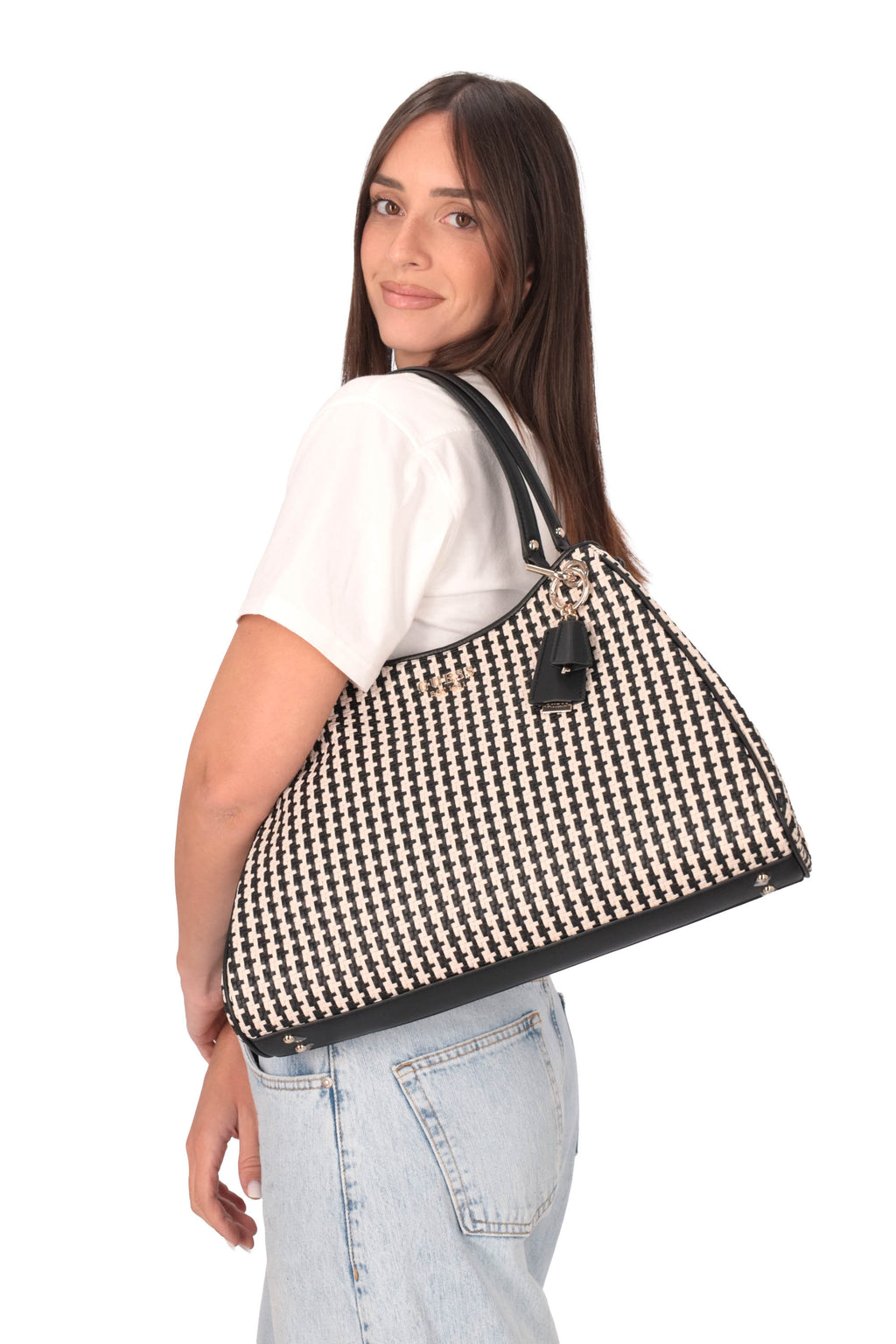 NERO | GUESS - D HWWG9631230 Borsa