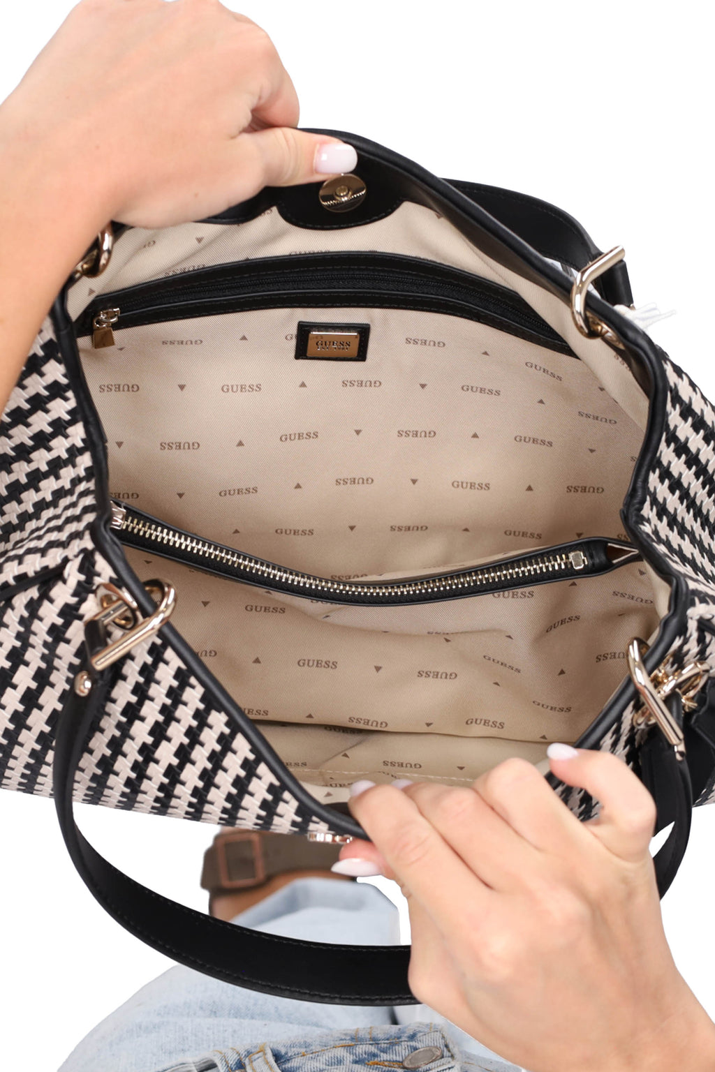 NERO | GUESS - D HWWG9631230 Borsa