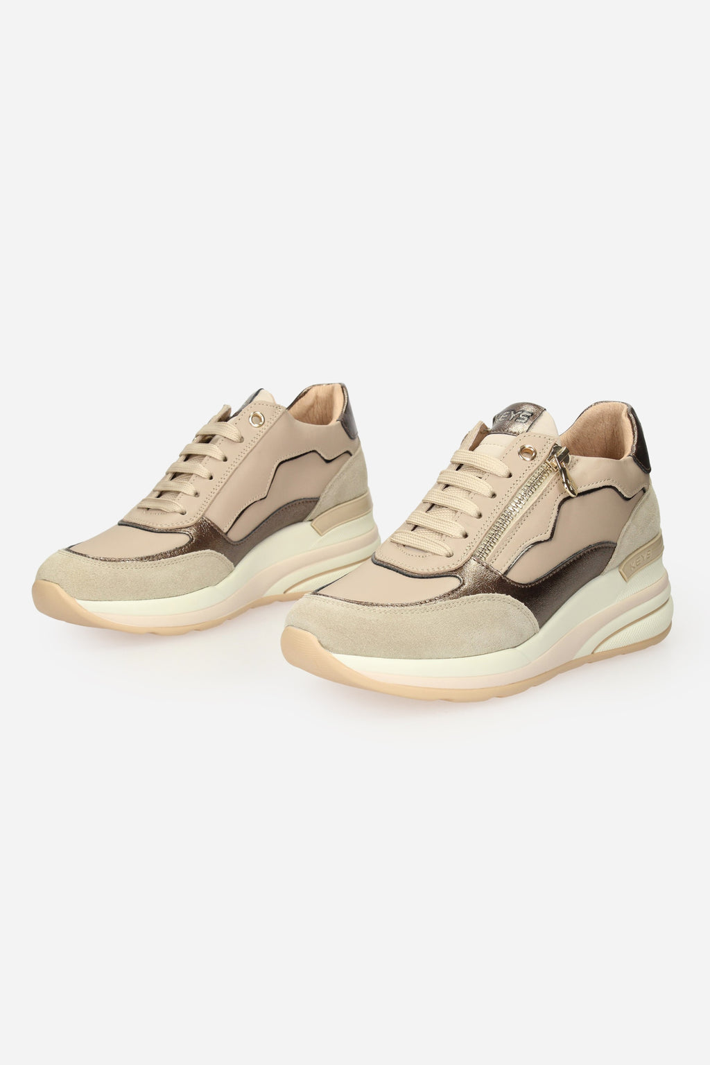 BEIGE | KEYS - D K-11220 Sneakers