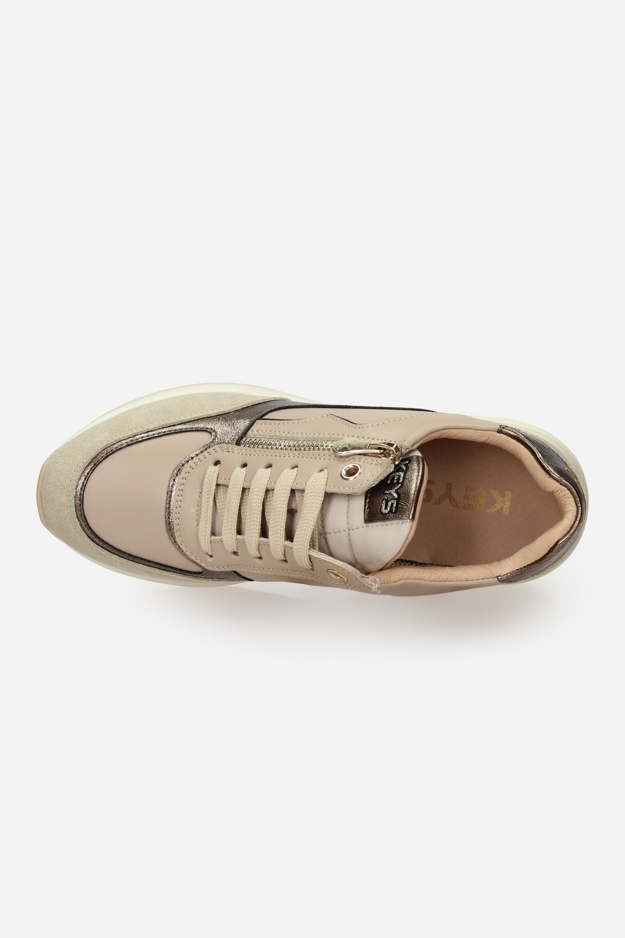 BEIGE | KEYS - D K-11220 Sneakers