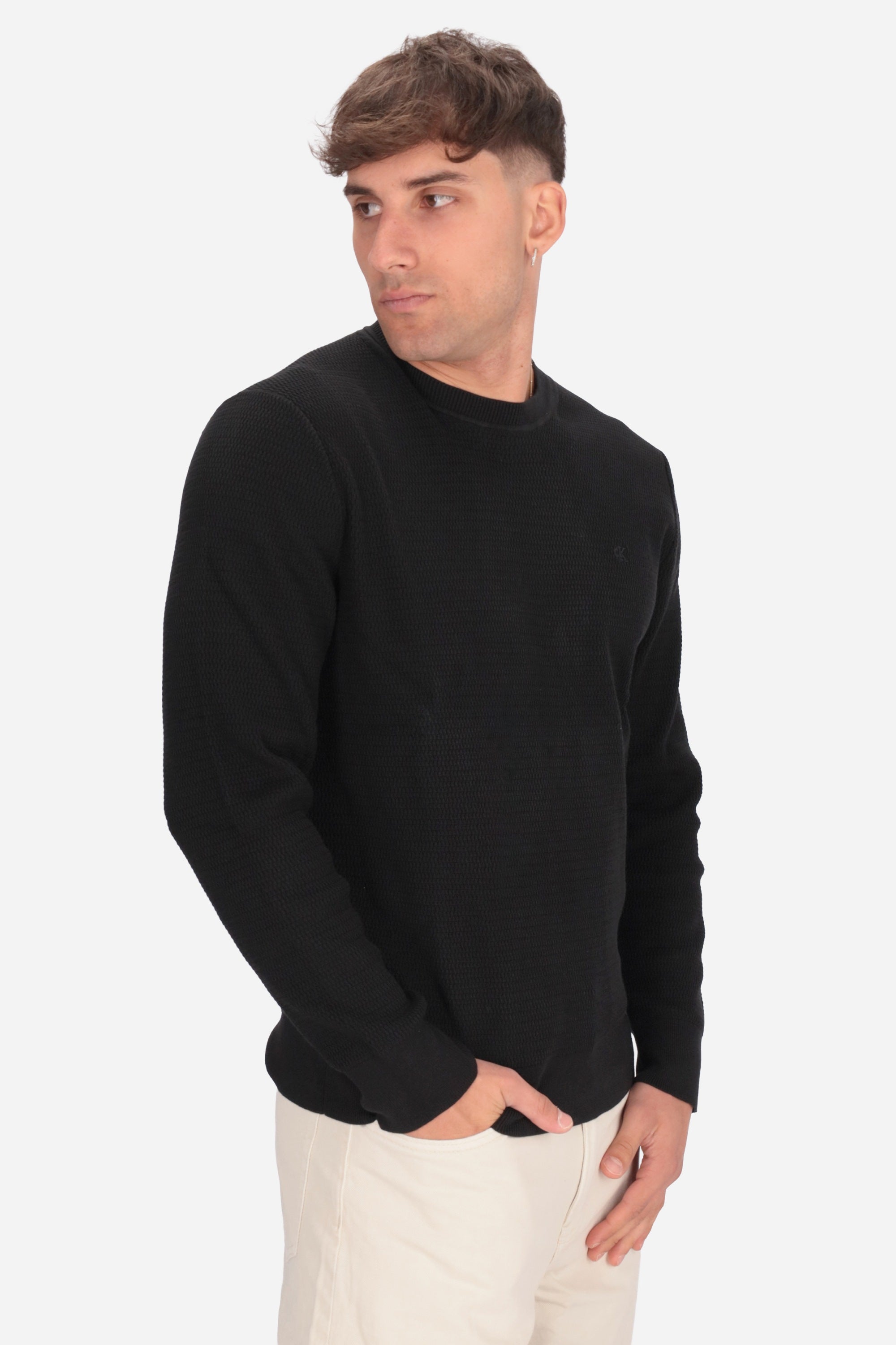 NERO | CALVIN KLEIN - U LV04LB327G Maglia