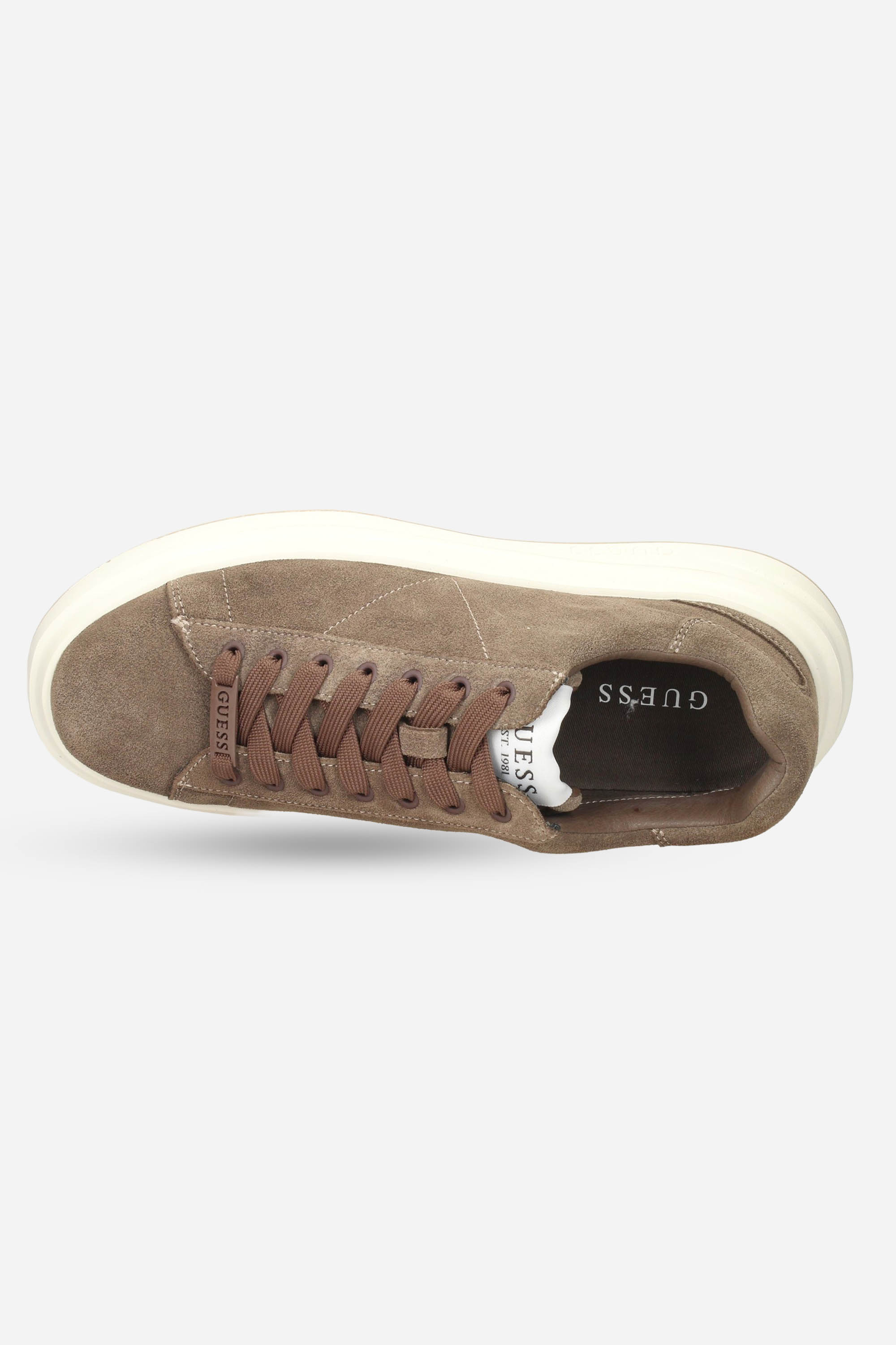 MARRONE | GUESS - U FMFLBASUE12 Sneakers