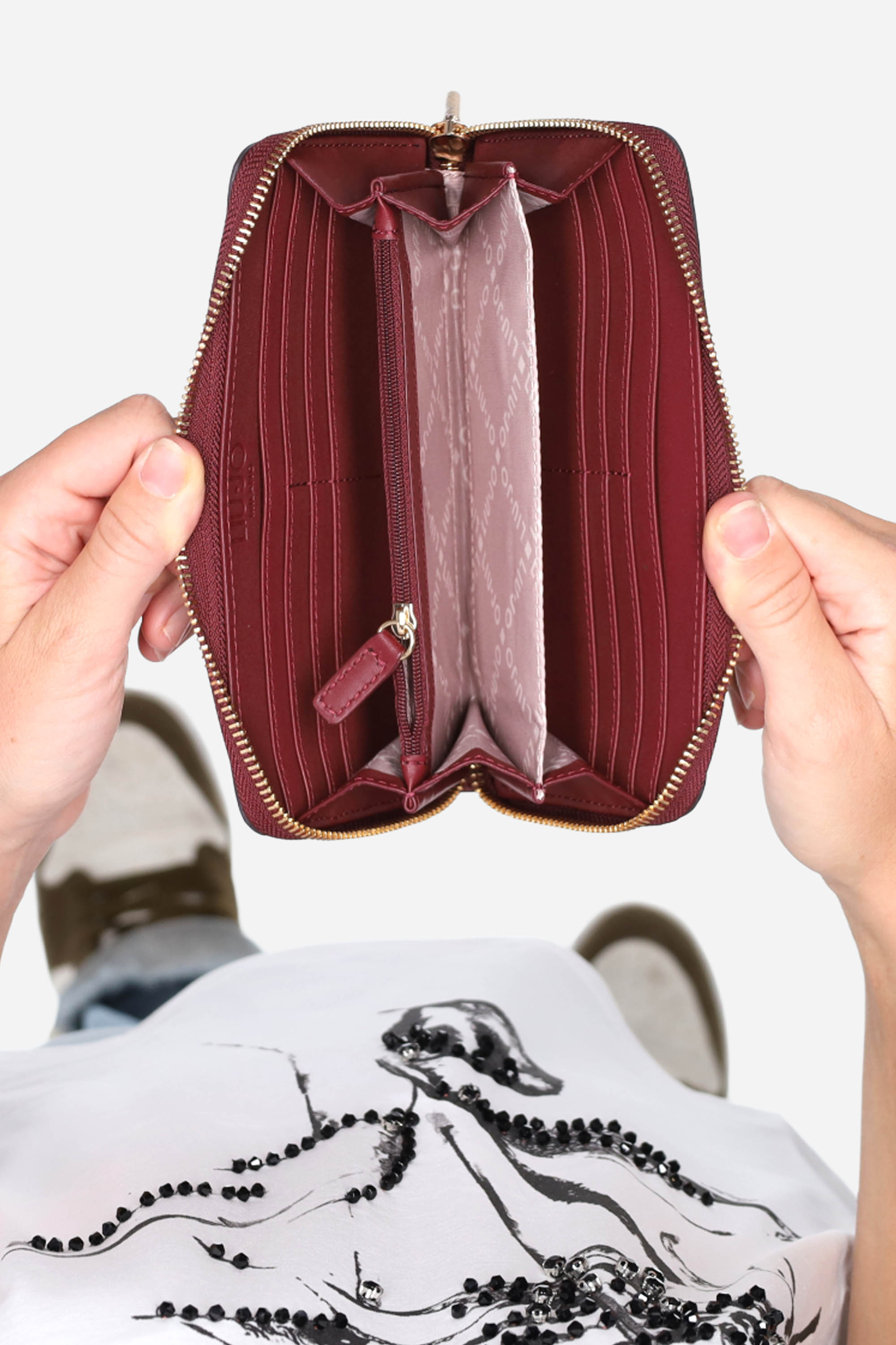 BORDEAUX | LIU JO - D AF5170E0058 Portafoglio