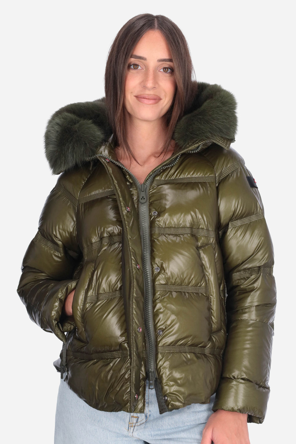 VERDE OLIVA | PEUTEREY - D PED5123 Piumino