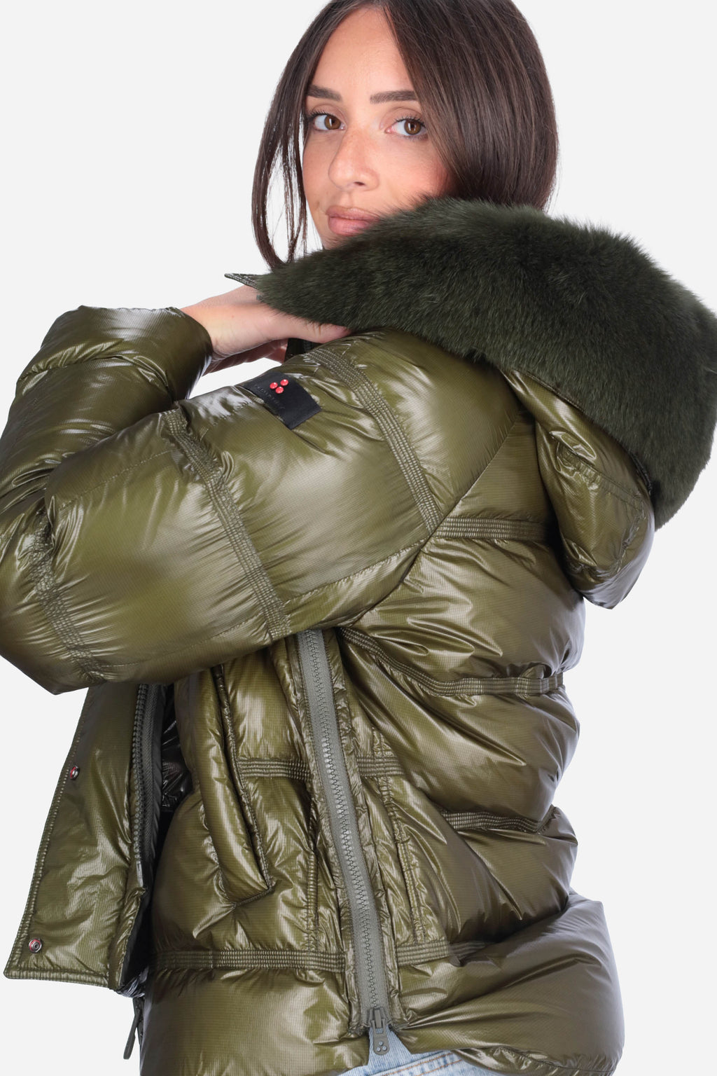 VERDE OLIVA | PEUTEREY - D PED5123 Piumino