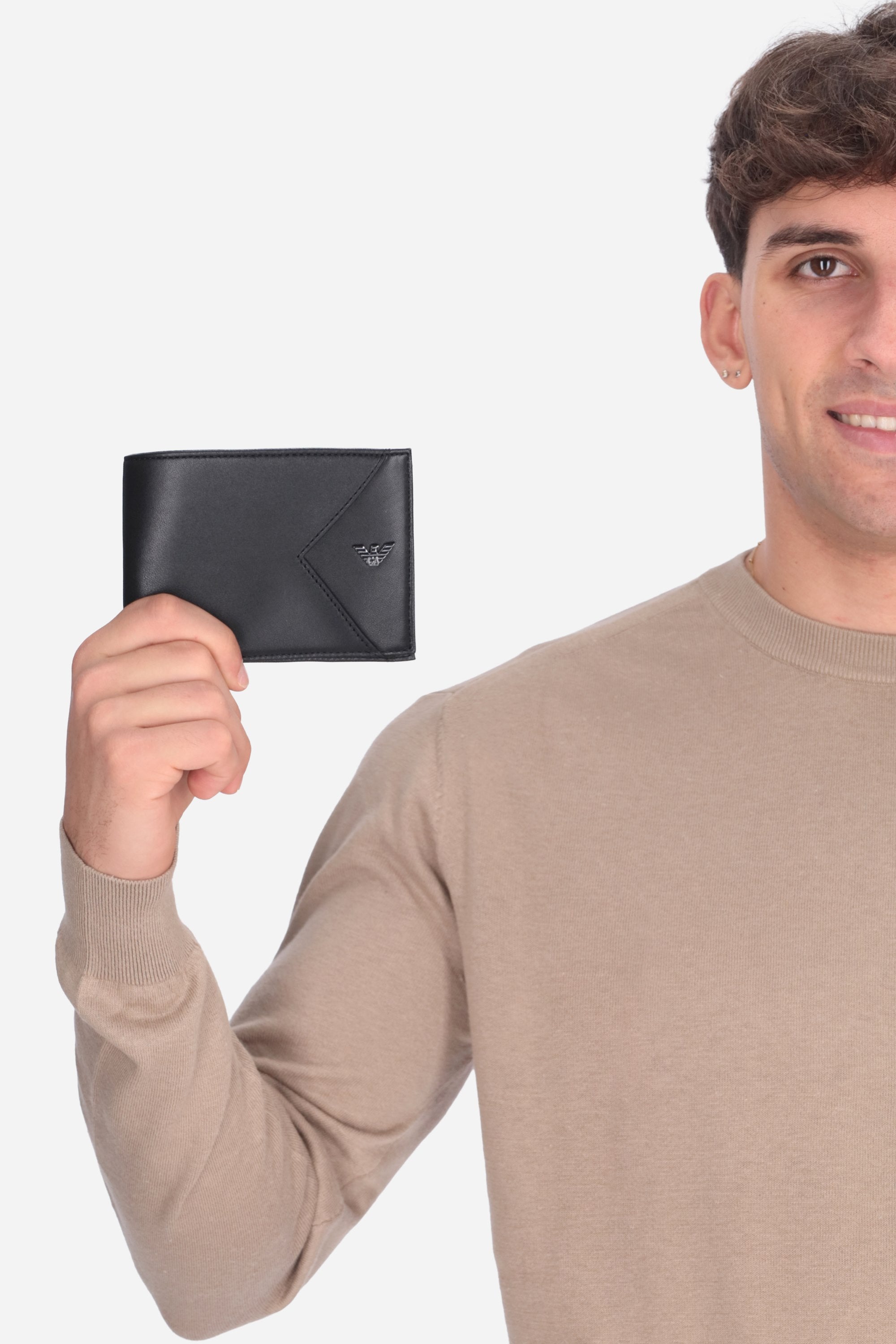 NERO | EMPORIO ARMANI - U EM003601 Portafoglio