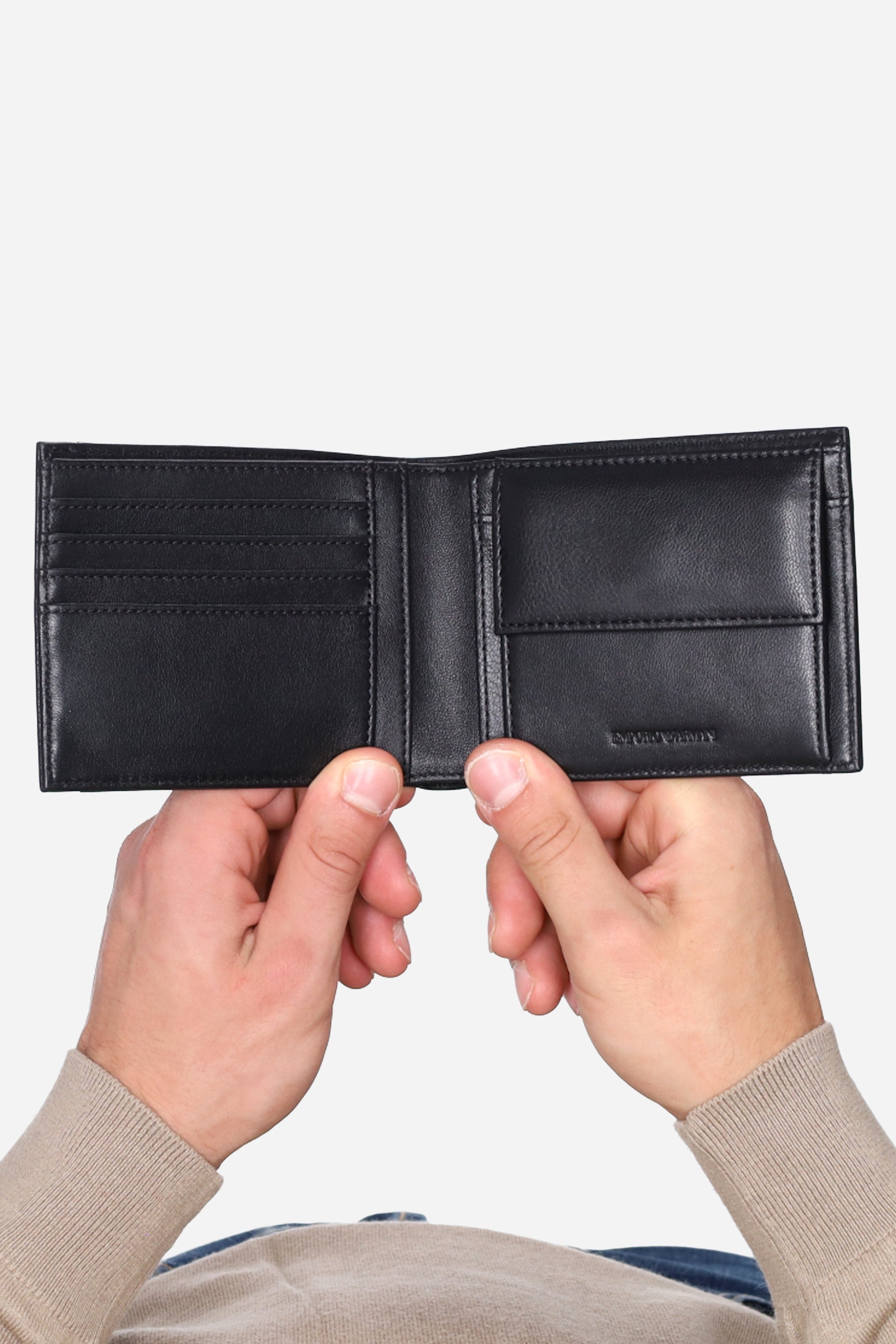 NERO | EMPORIO ARMANI - U EM003601 Portafoglio