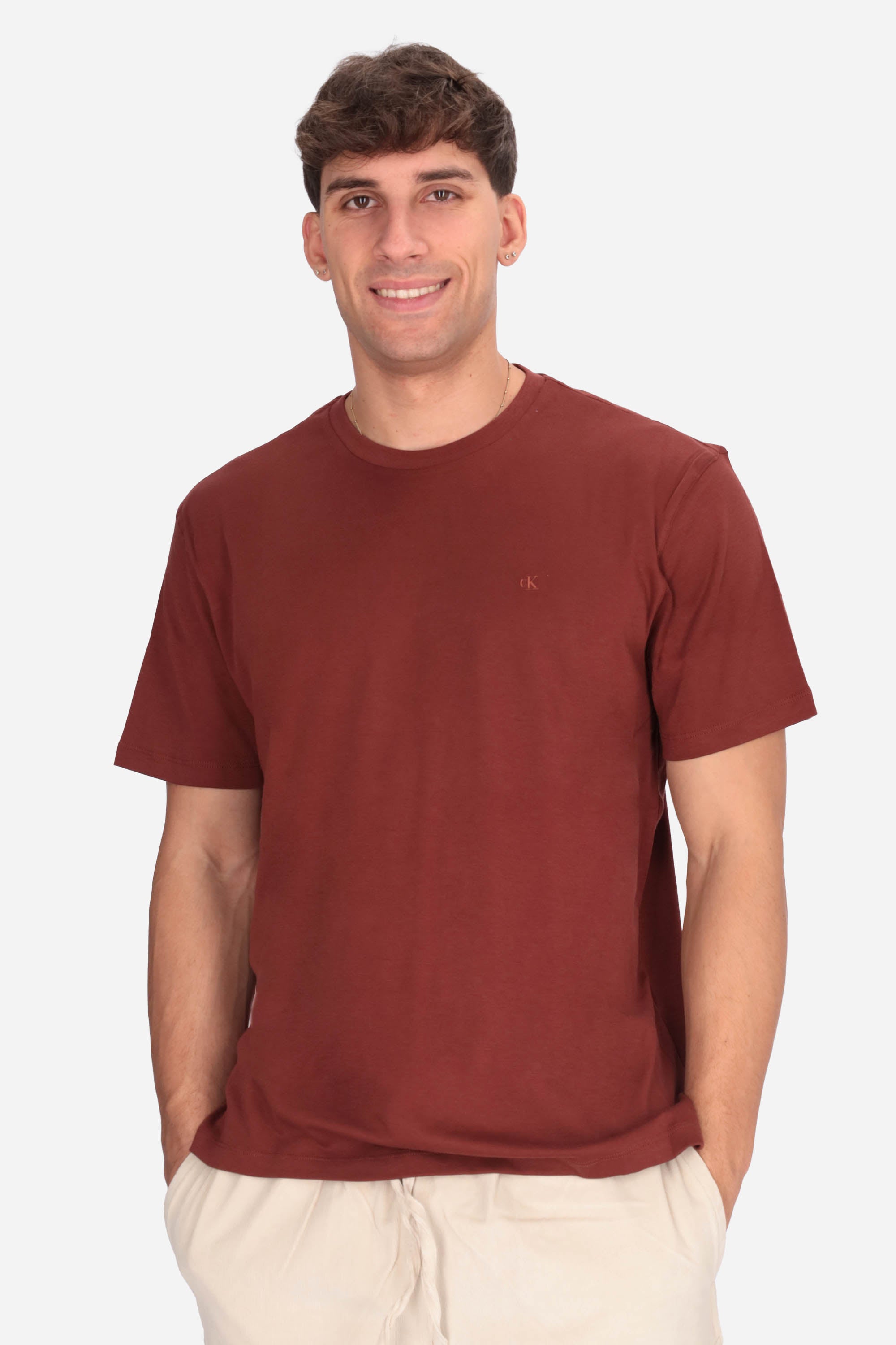 BORDEAUX | CALVIN KLEIN - U LV04LB275G T-shirt