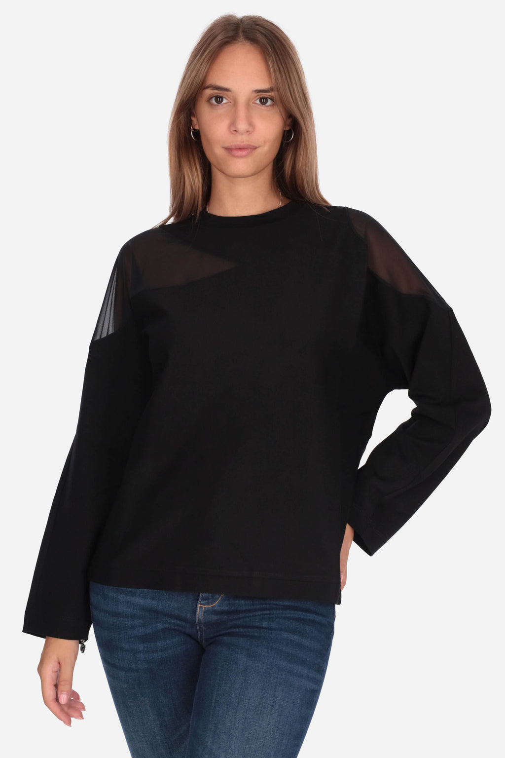 NERO | JIJIL - D FP138 Felpa