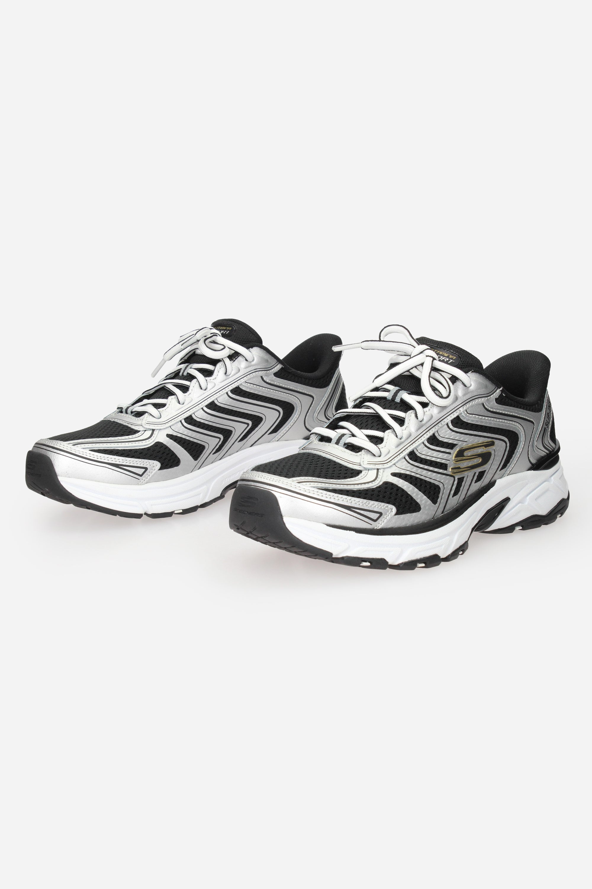 ARGENTO | SKECHERS - U 233150 Sneakers