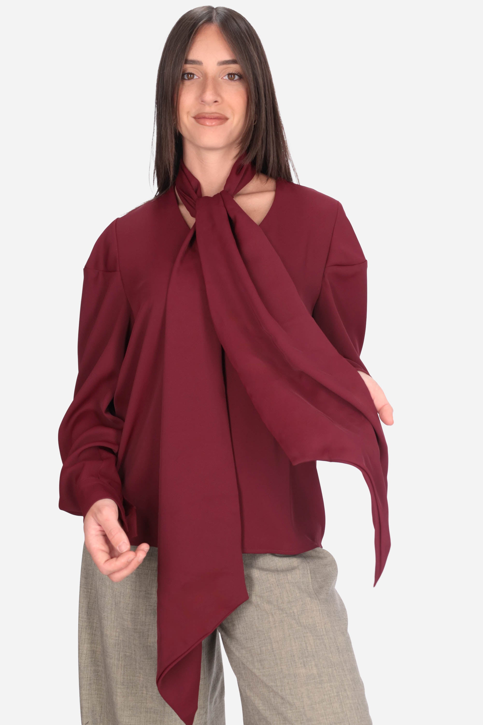 BORDEAUX | JIJIL - D BL103 Blusa