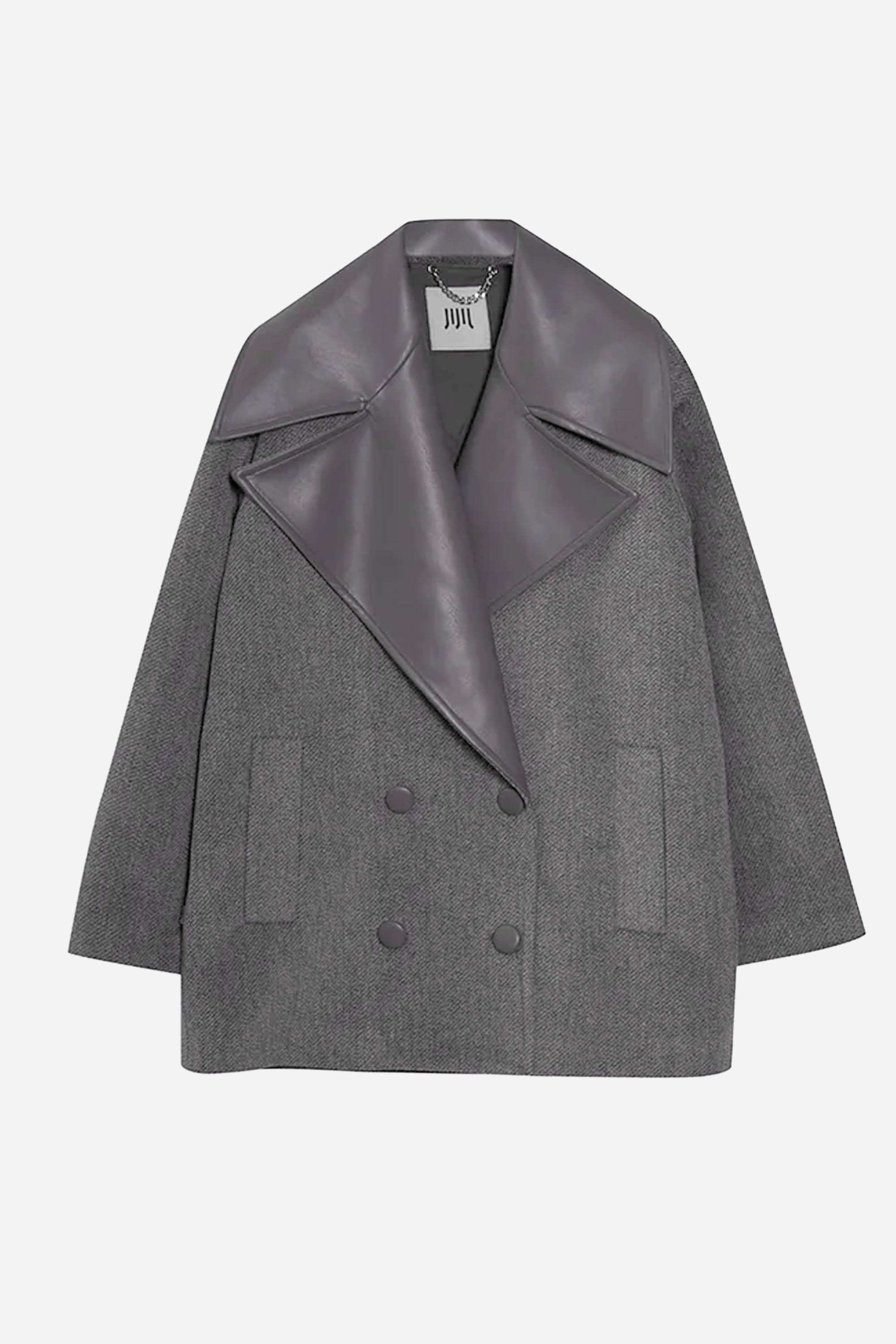 GRIGIO | JIJIL - D CP0343 Cappotto