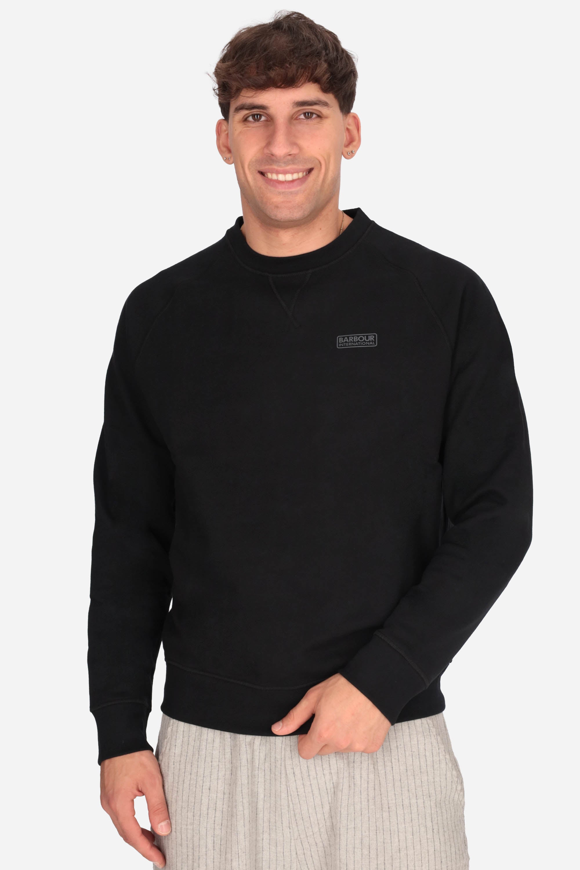 NERO | BARBOUR INTERNATIONAL - U MOL0088 Felpa