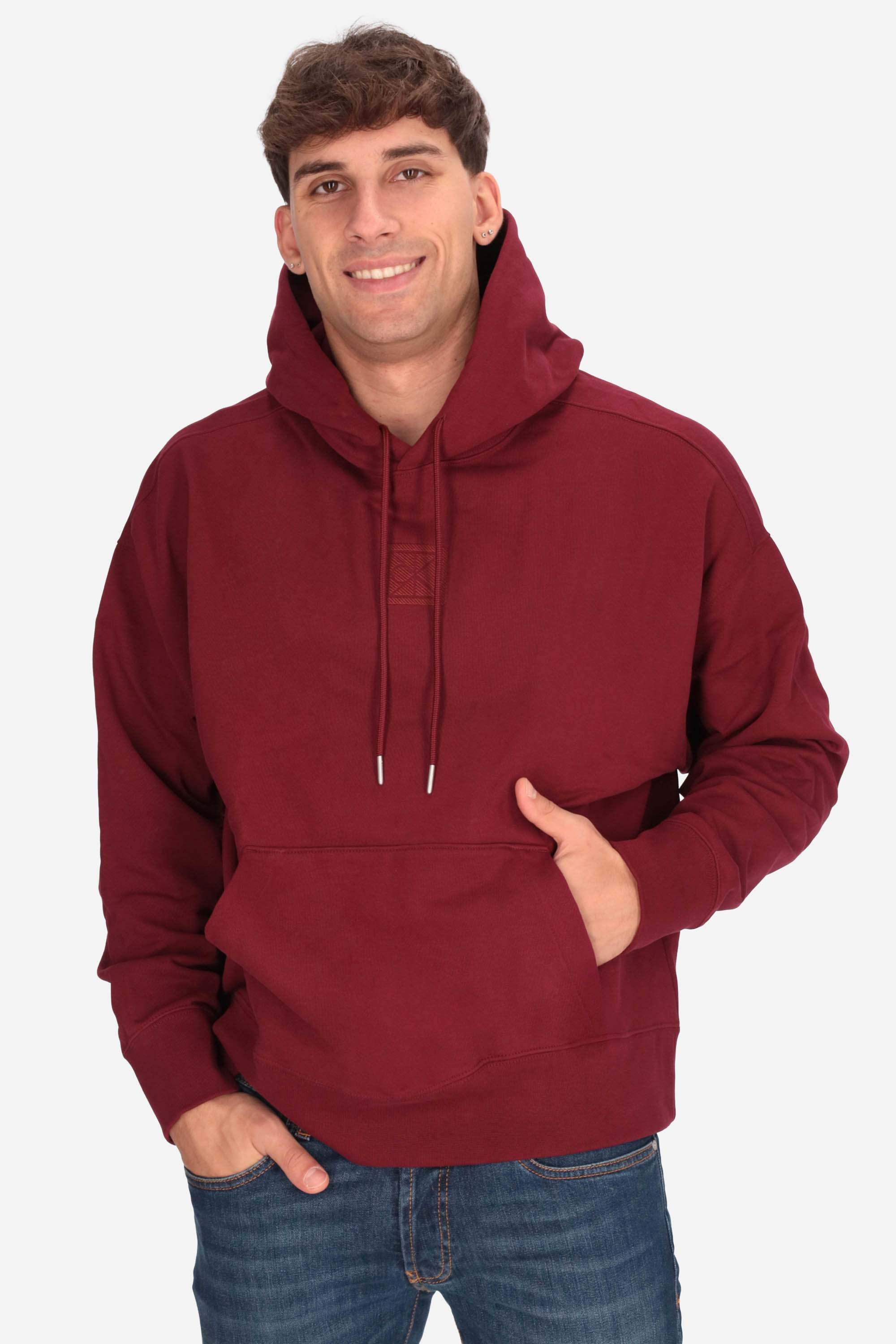 BORDEAUX | CALVIN KLEIN - U LV14LD225G Felpa
