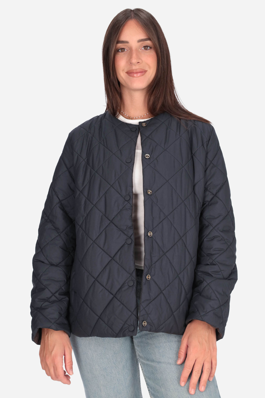 MARRONE | ECOALF - D GERES0406 Piumino