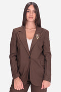 MARRONE | LE SARTE DEL SOLE - D J3695 Giacca