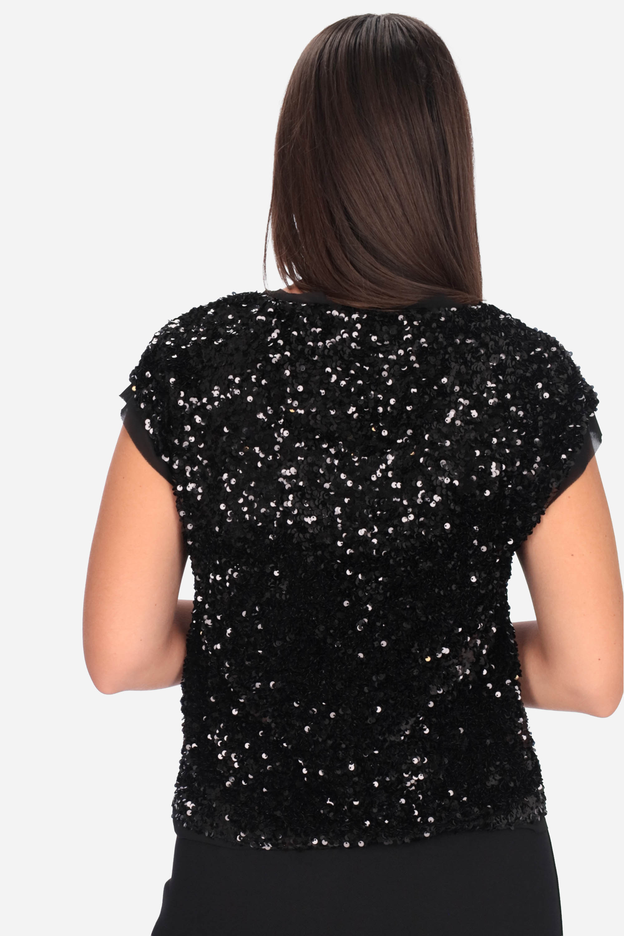 NERO | LE SARTE DEL SOLE - D B3624 Blusa