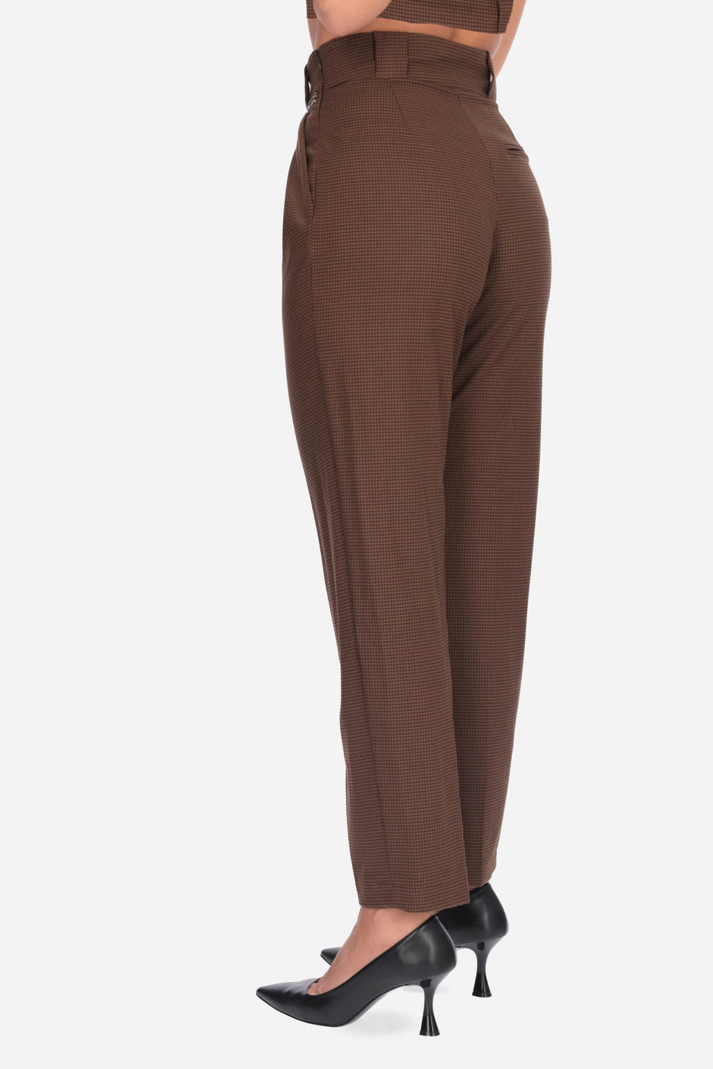 MARRONE | LE SARTE DEL SOLE - D P3694 Pantalone