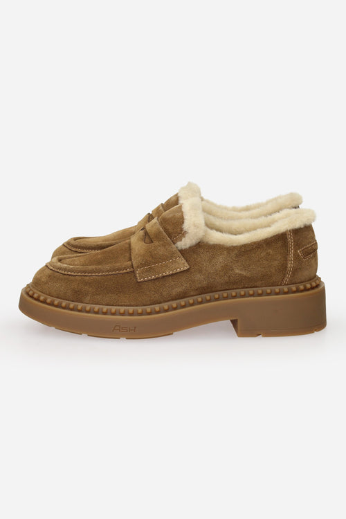CAMMELLO | ASH - D MEDUSAFUR01 Mocassino
