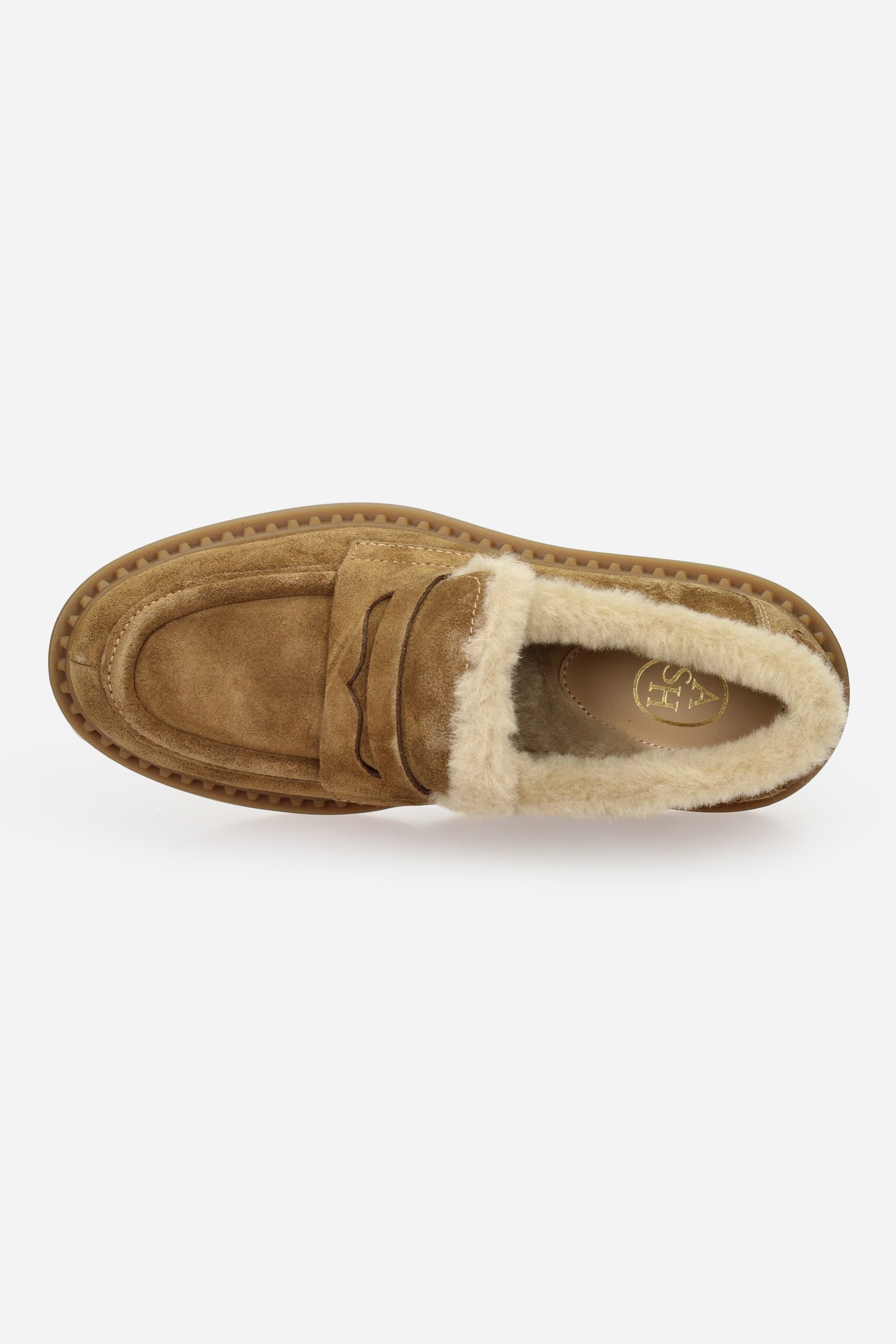 CAMMELLO | ASH - D MEDUSAFUR01 Mocassino