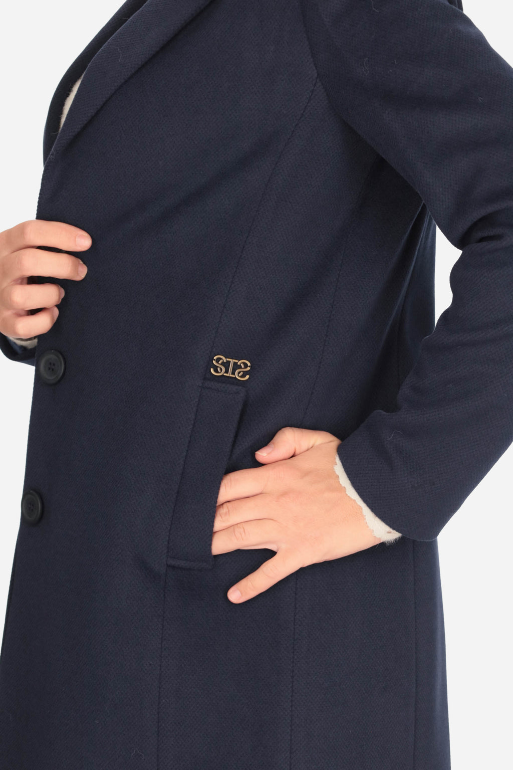 BLU | LE SARTE DEL SOLE - D J3656 Cappotto