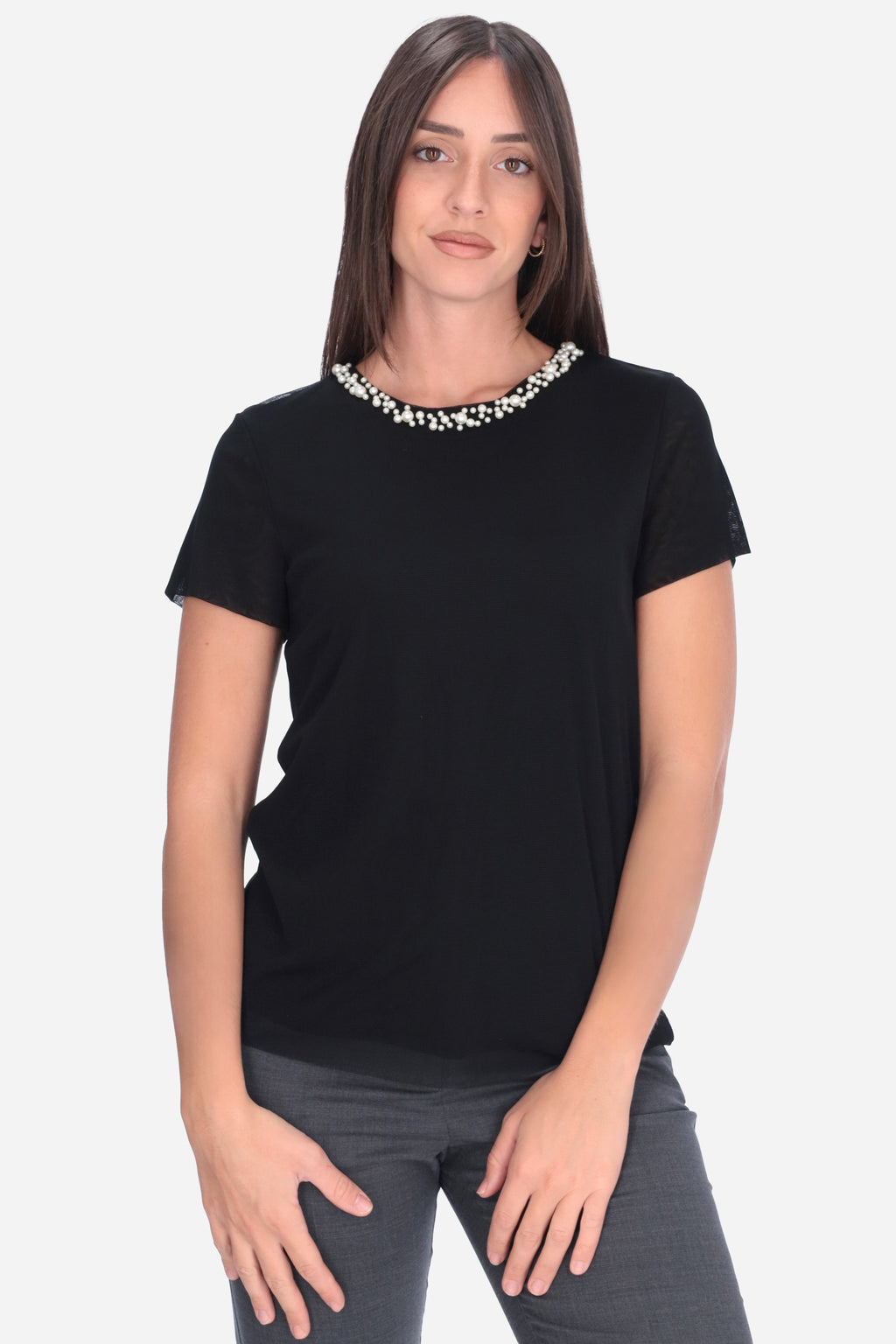 NERO | LE SARTE DEL SOLE - D M3657 T-shirt