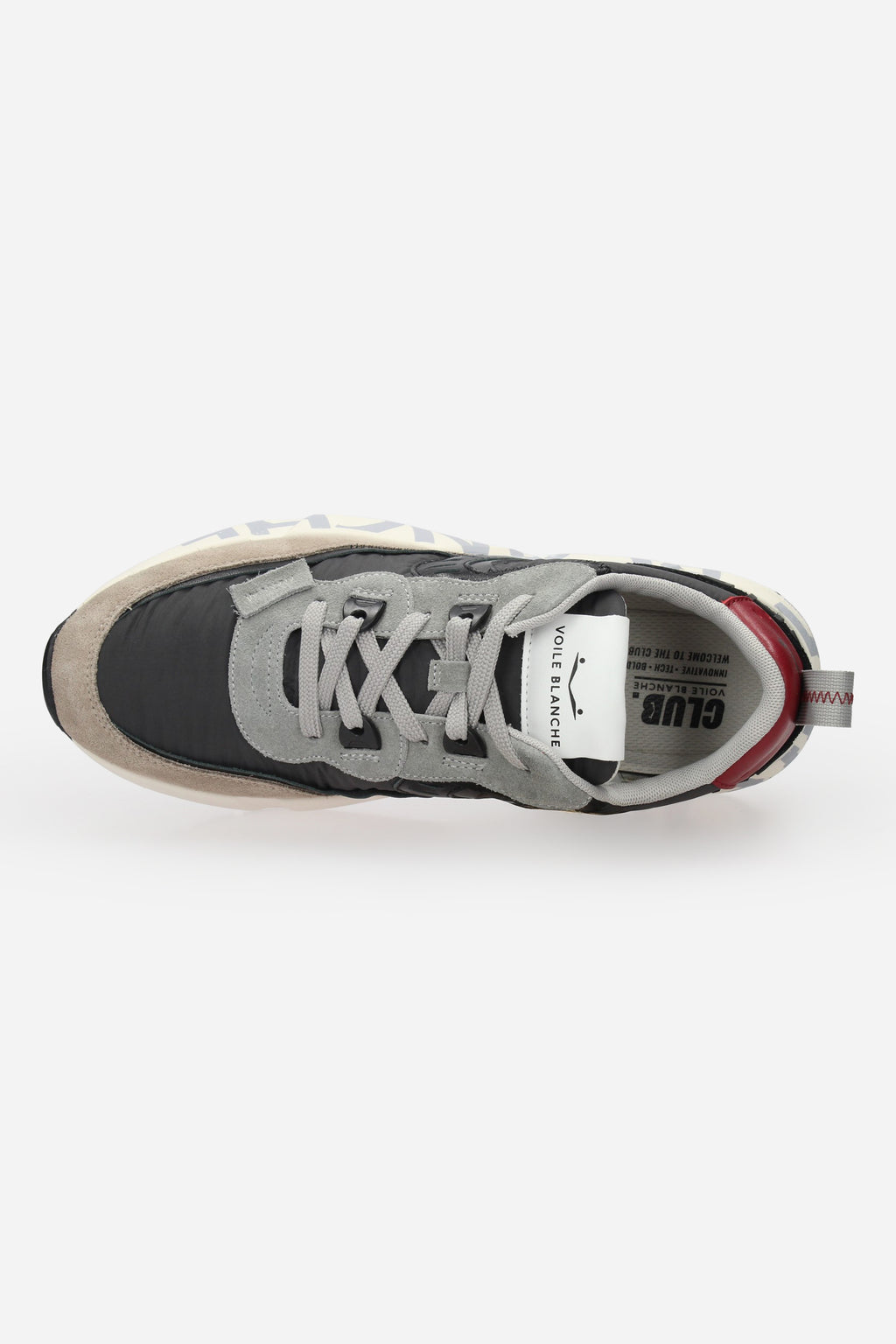 ANTRACITE | VOILE BLANCHE - U 2017465 Sneakers