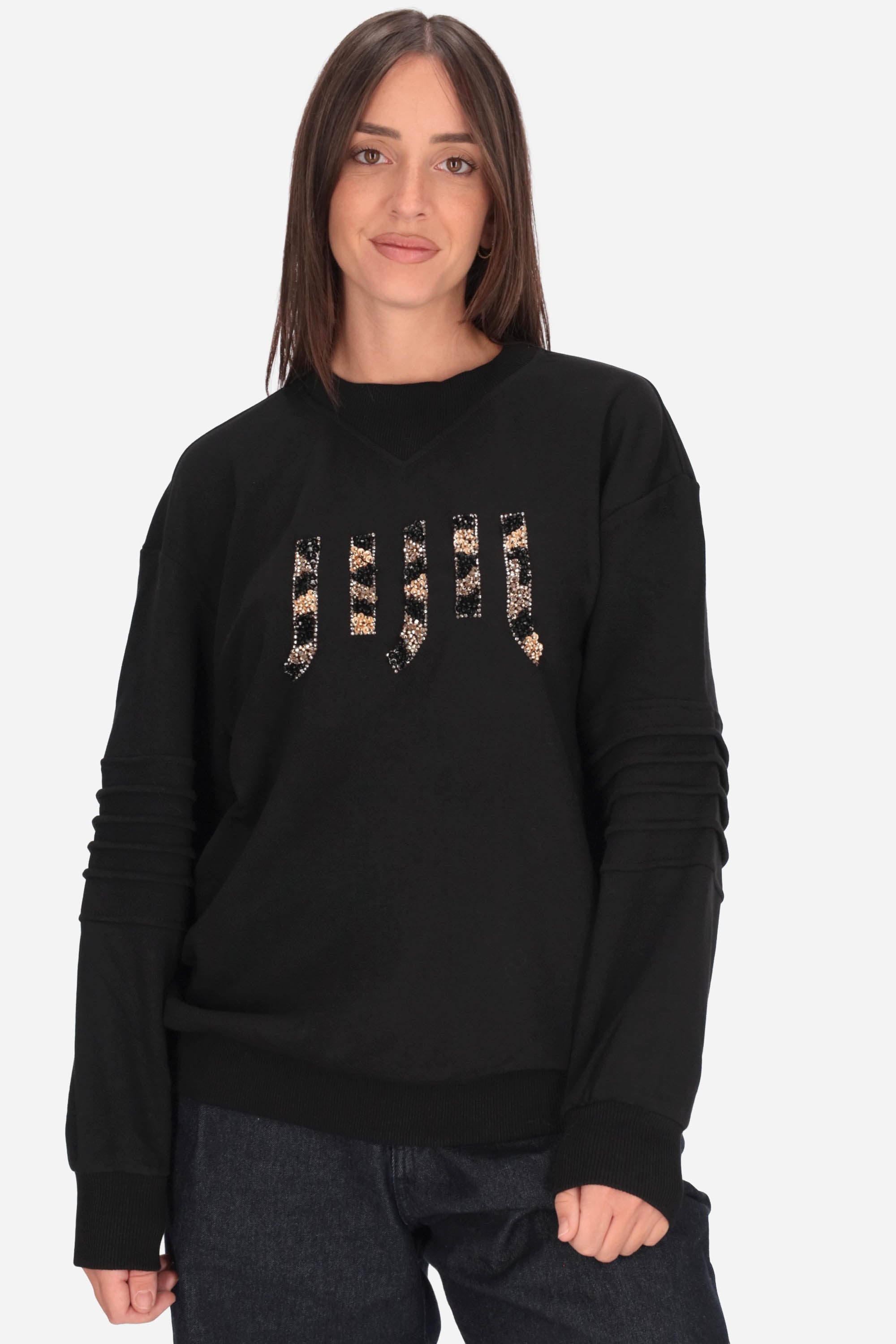 NERO | JIJIL - D FP132 Felpa