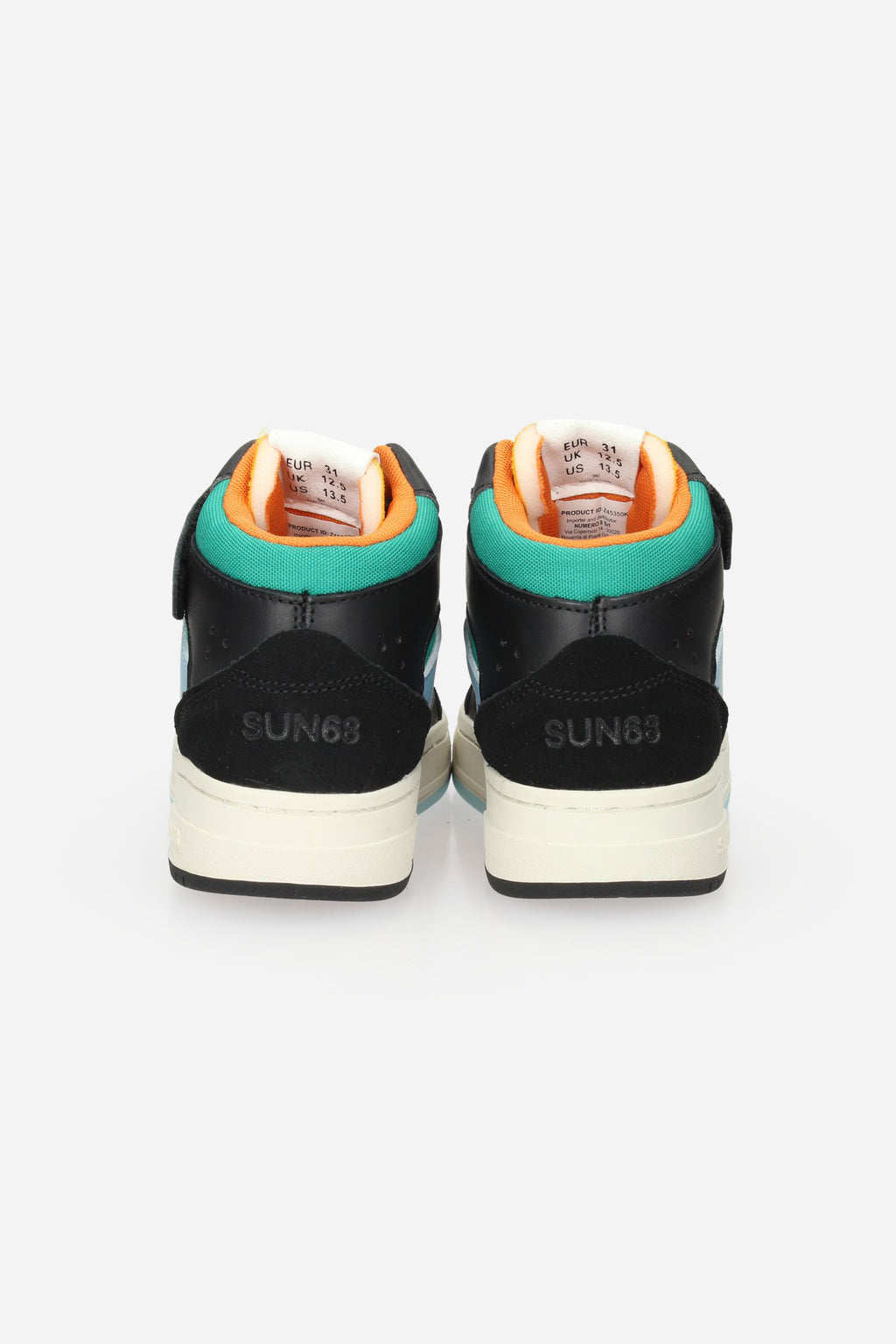 NERO | SUN68 KIDS - BO Z45350K Sneakers