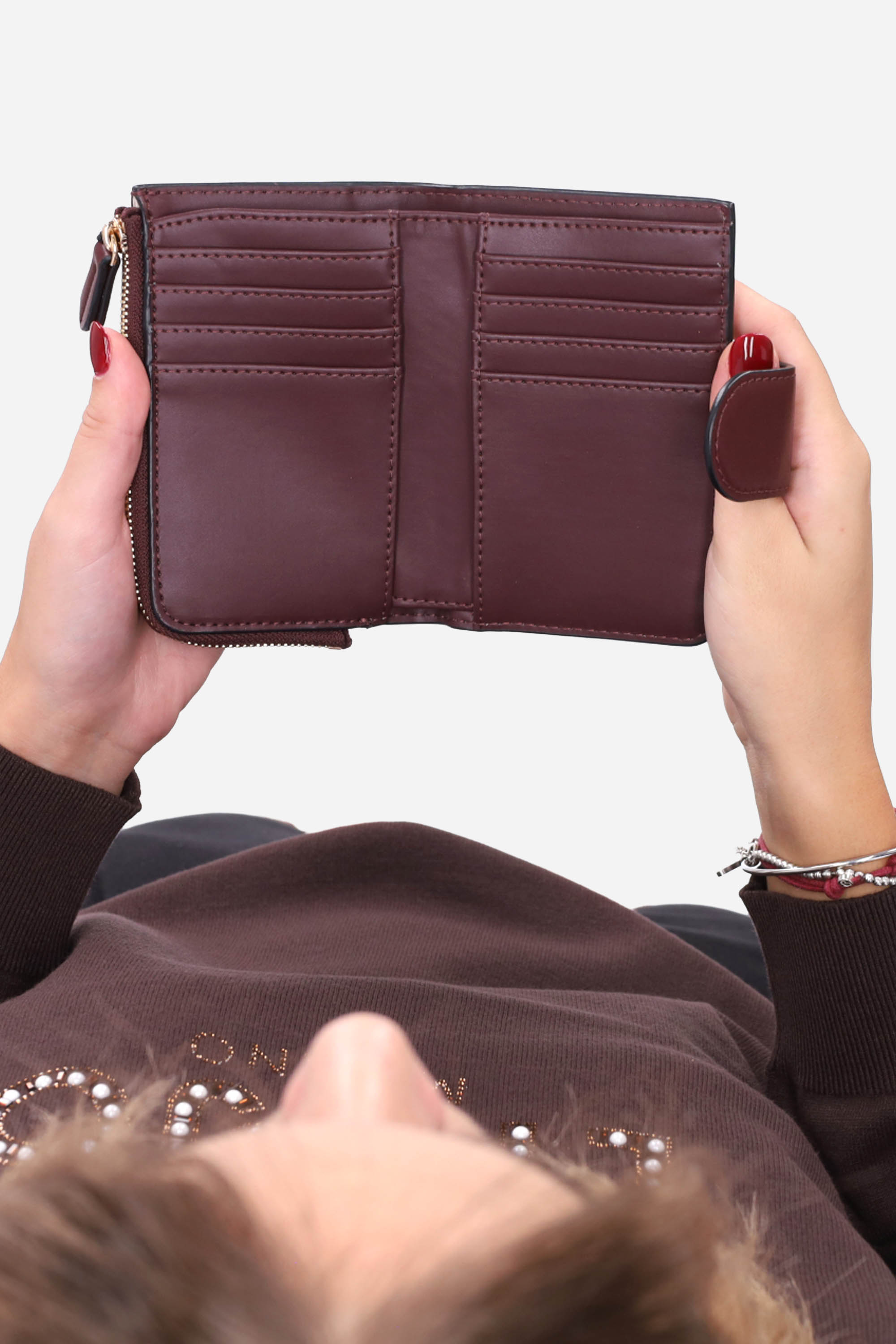 BORDEAUX | TWIN SET - D 252TL8014 Portafoglio