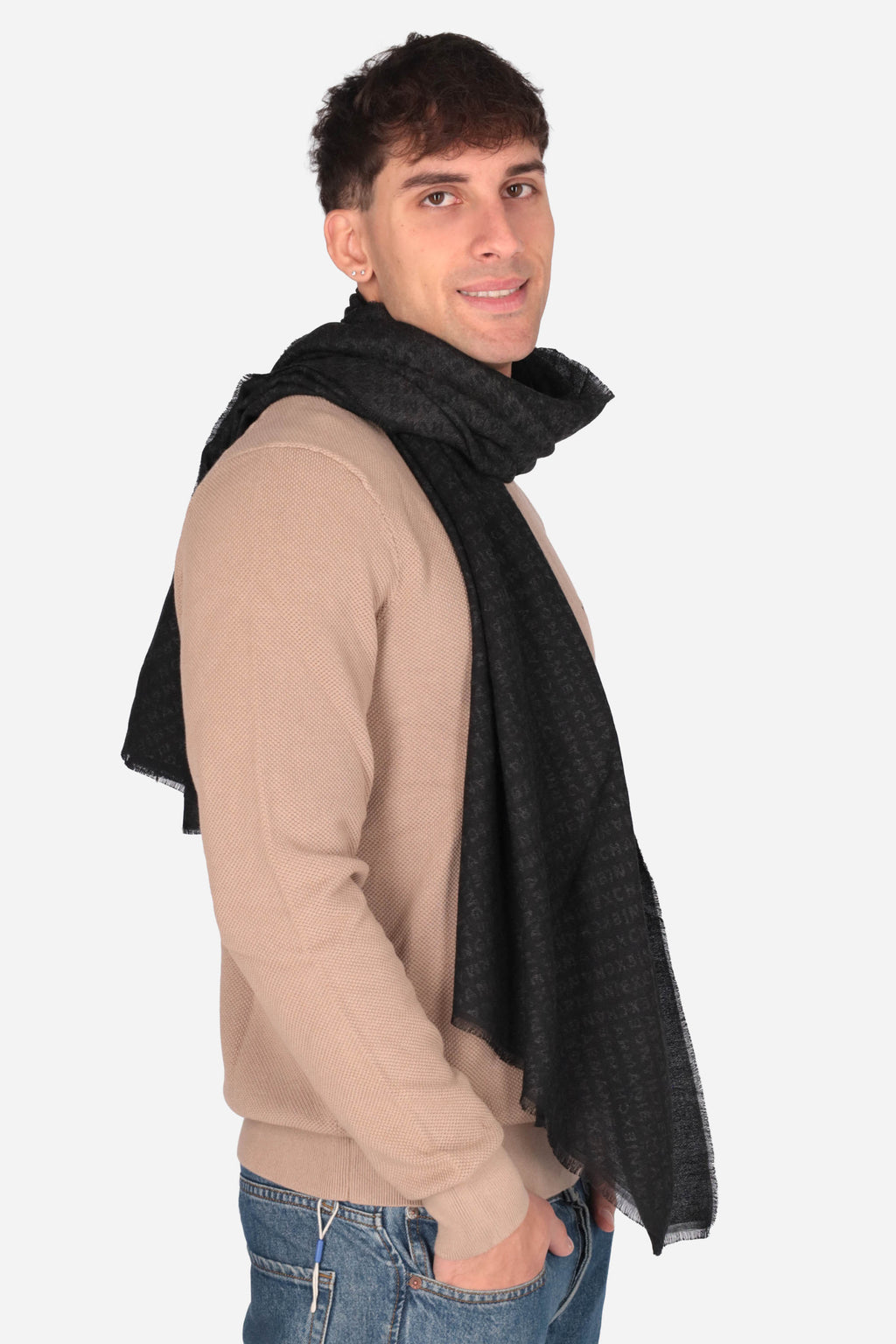 NERO | ARMANI EXCHANGE - U XM001714 Sciarpa