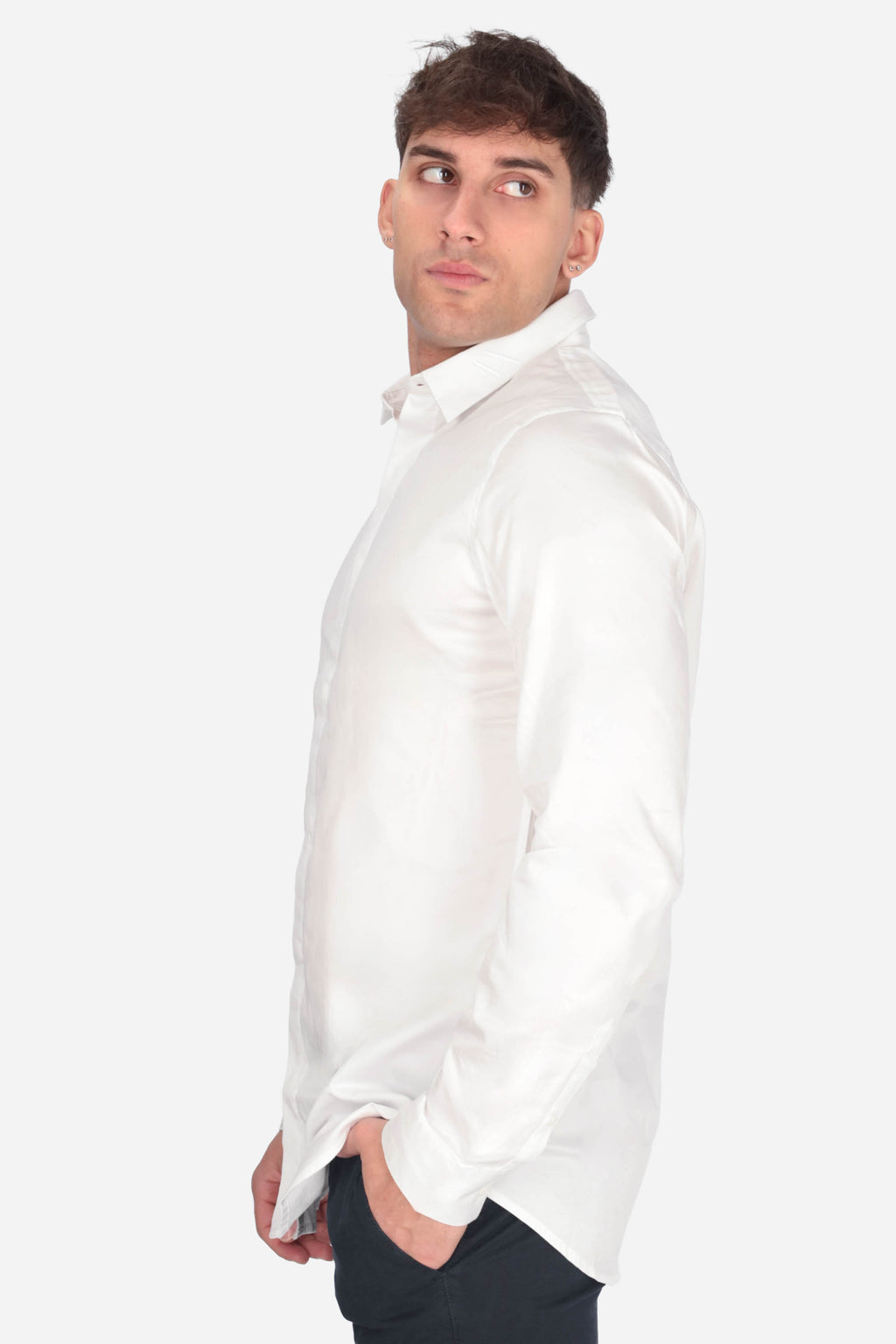 BIANCO | ARMANI EXCHANGE - U XM001867 Camicia