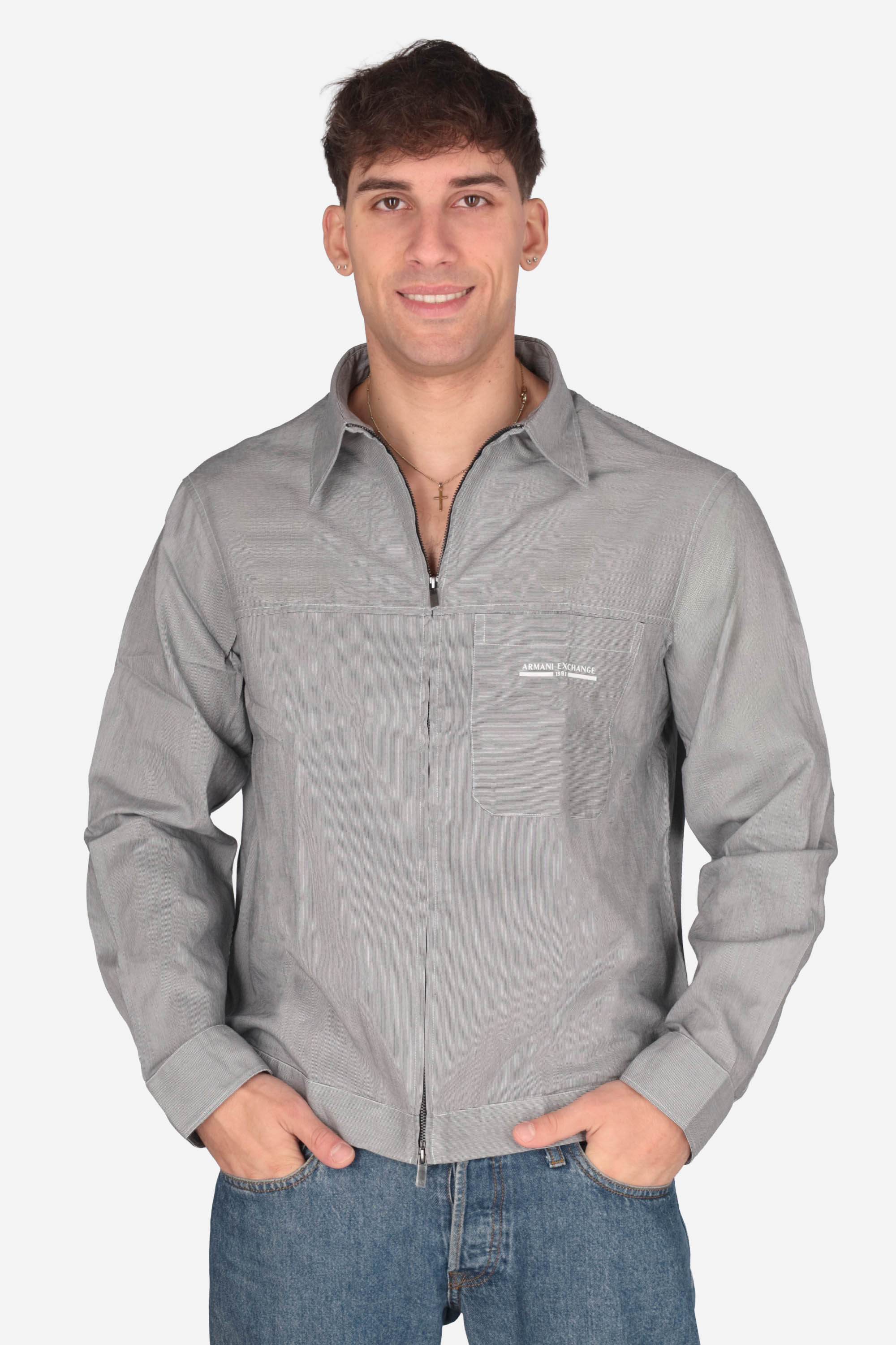 BLU | ARMANI EXCHANGE - U XM000956 Camicia