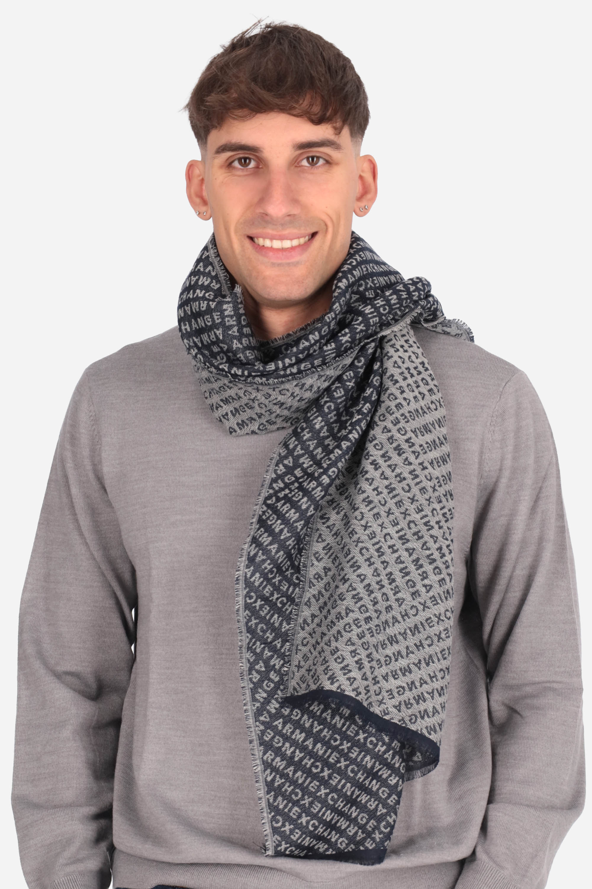 BLU | ARMANI EXCHANGE - U XM001714 Sciarpa