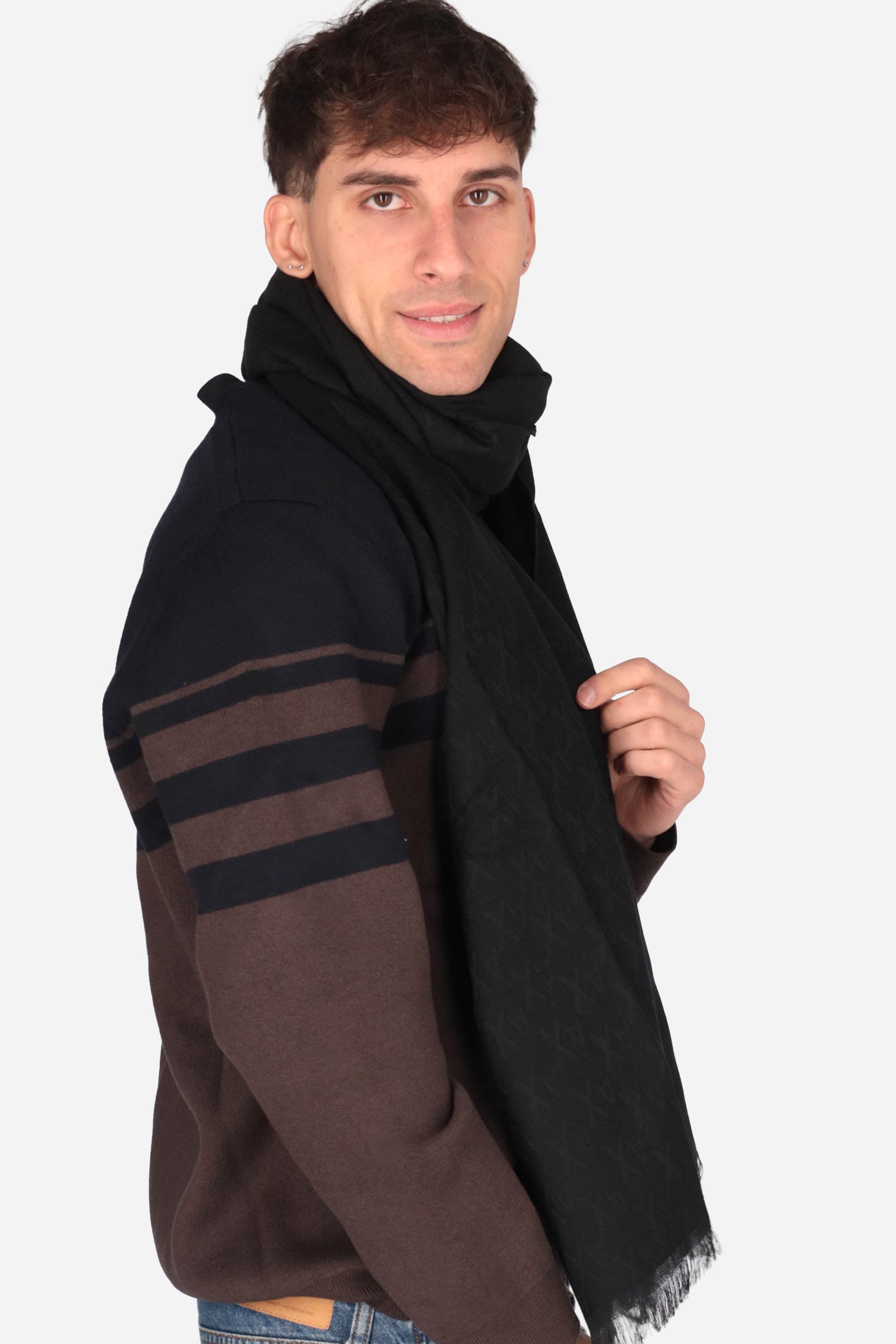 NERO | ARMANI EXCHANGE - U XM002019 Sciarpa