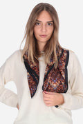MARRONE | NALI' - D BOSC0165 Foulard