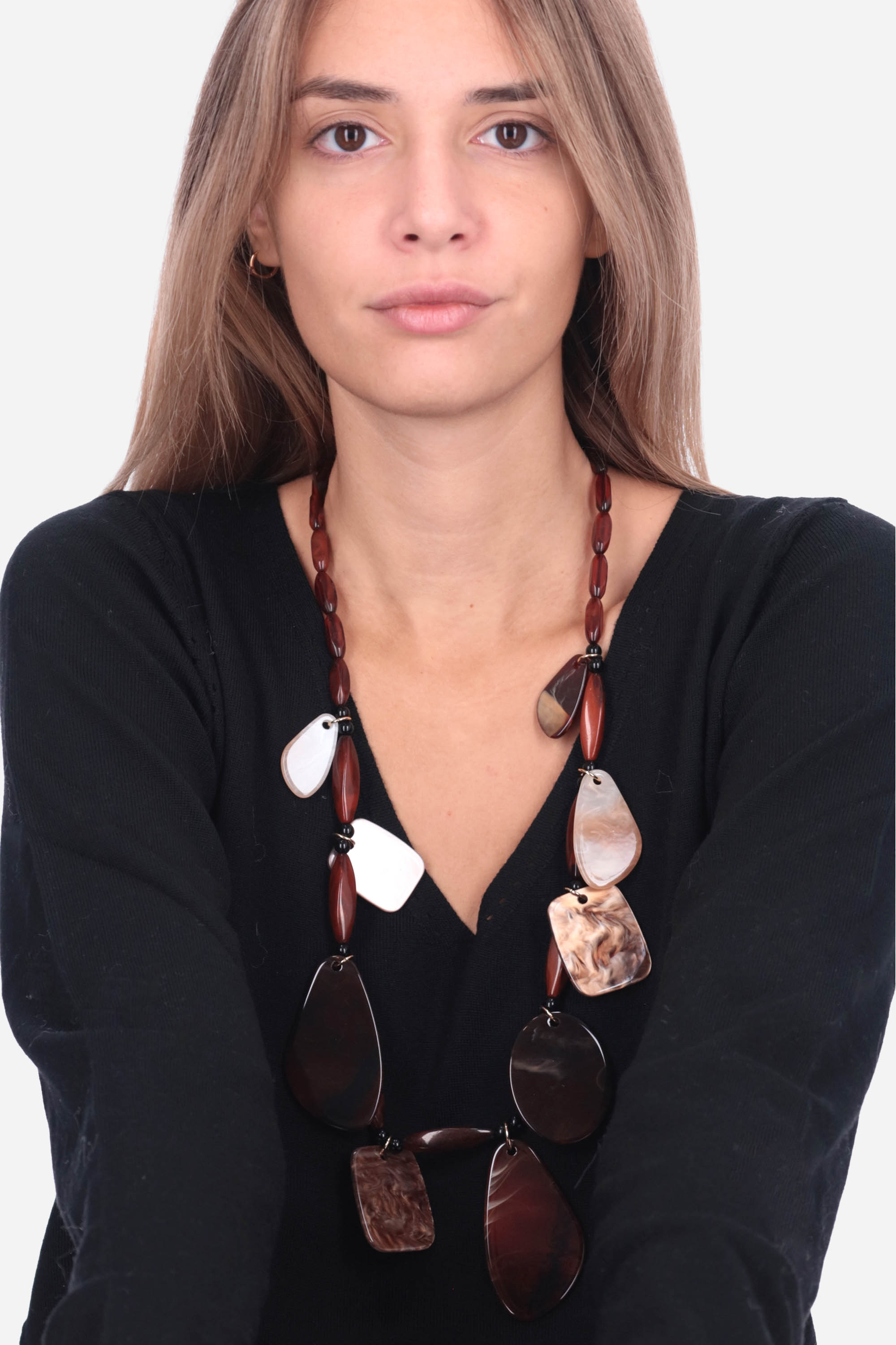 MARRONE | NALI' - D DUCL0071 Collana
