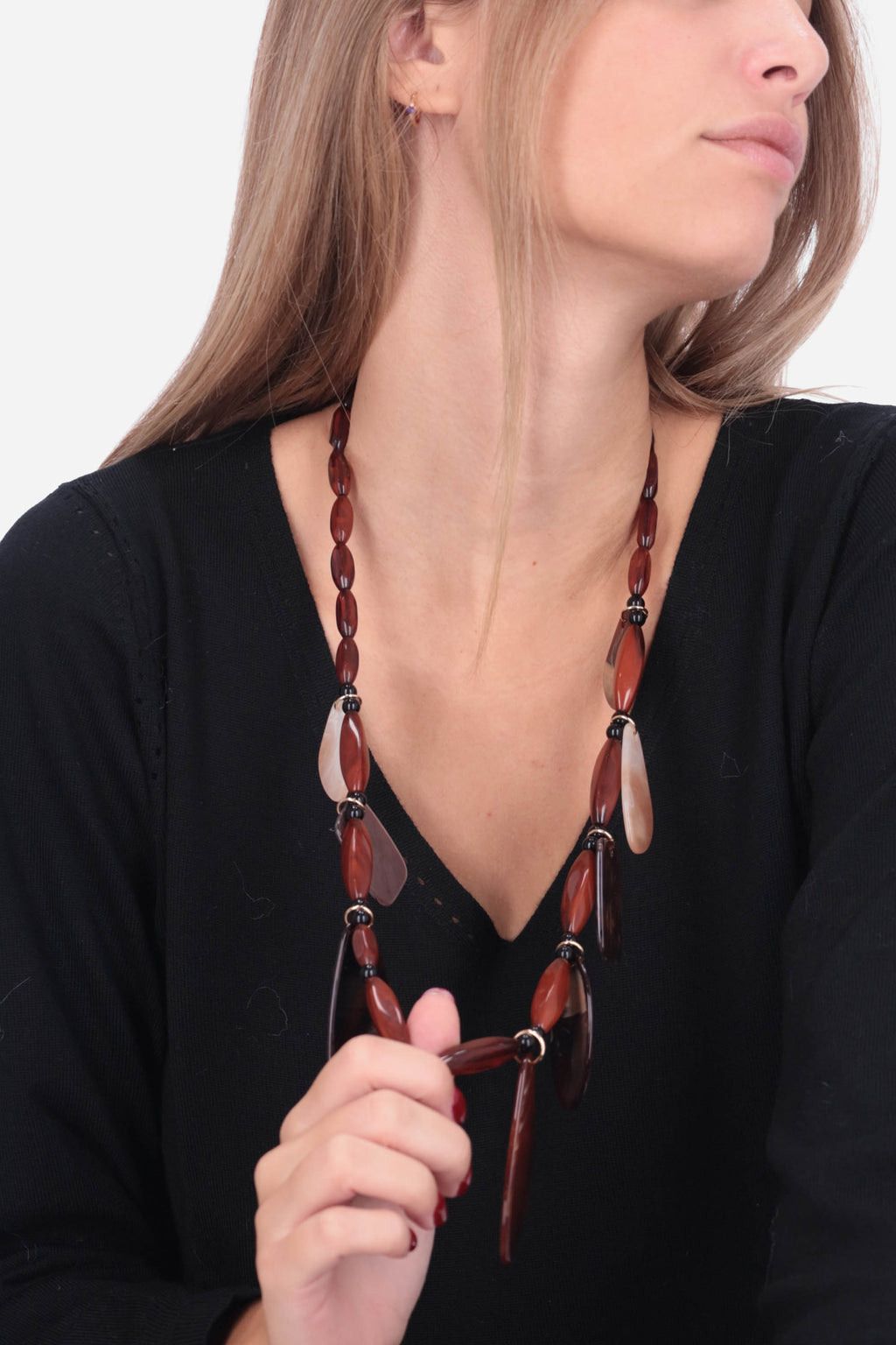 MARRONE | NALI' - D DUCL0071 Collana