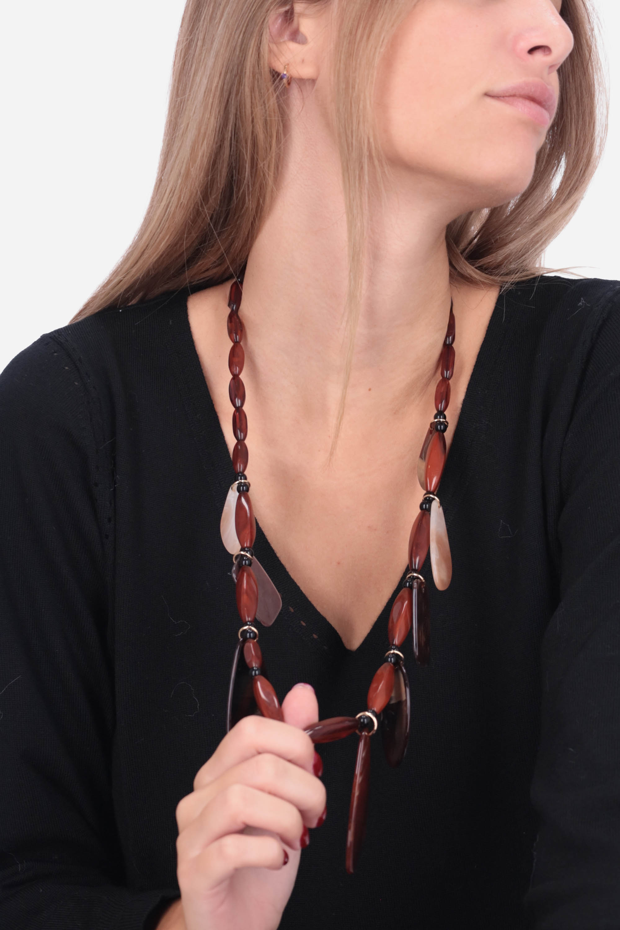MARRONE | NALI' - D DUCL0071 Collana