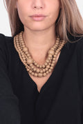 MARRONE | NALI' - D ABCL0373 Collana