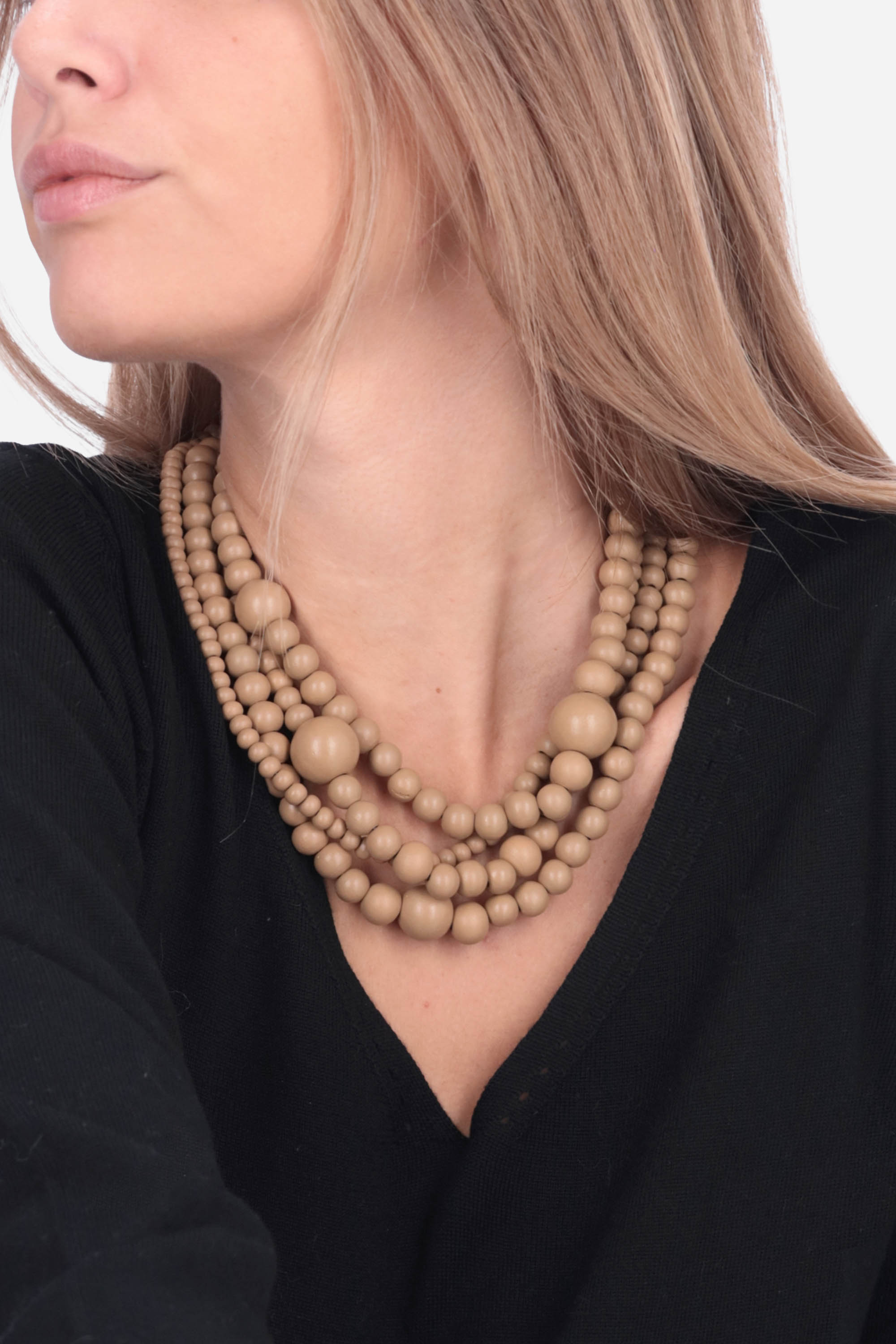 MARRONE | NALI' - D ABCL0373 Collana