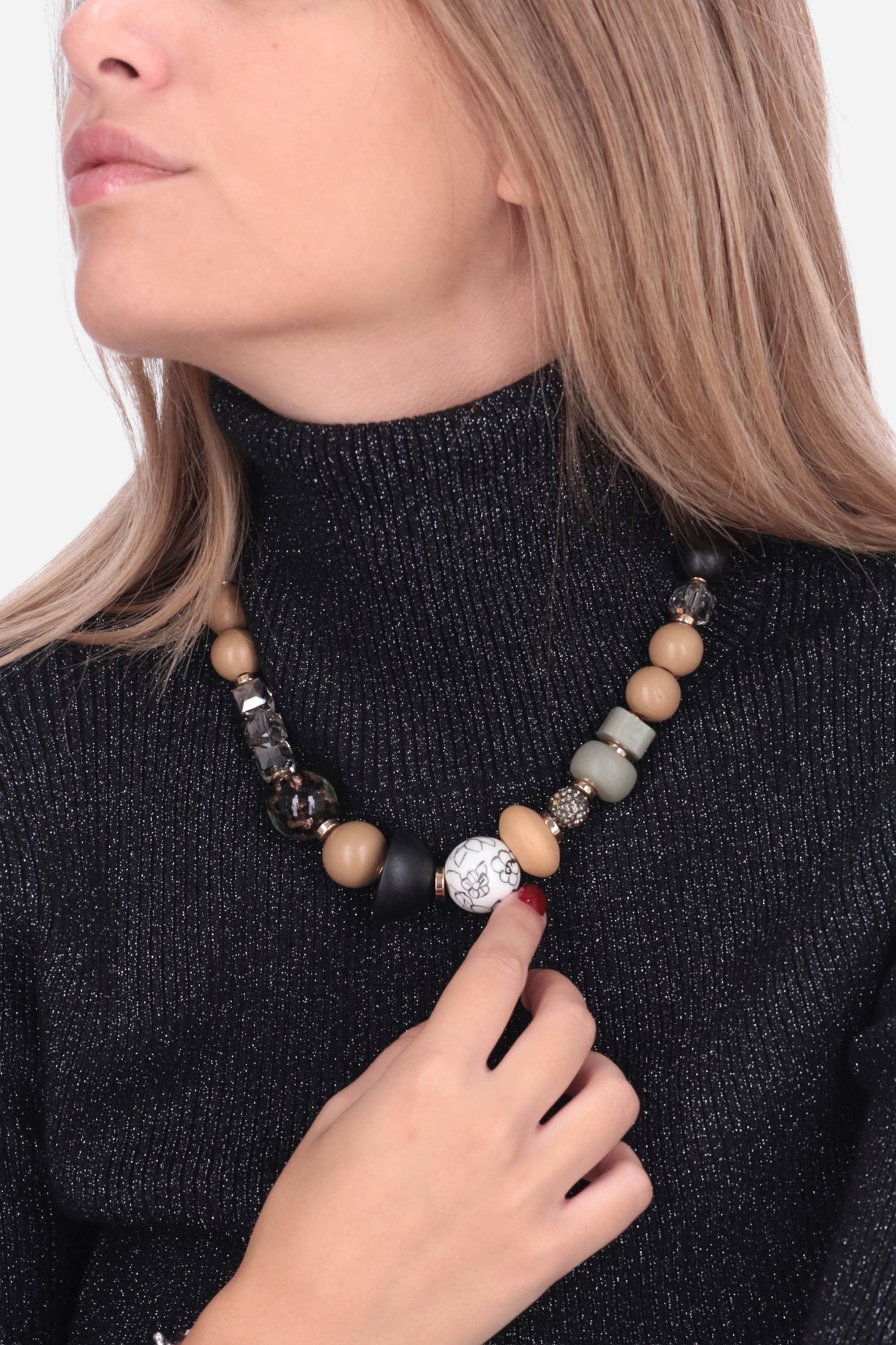 NERO | NALI' - D ABCL0371 Collana
