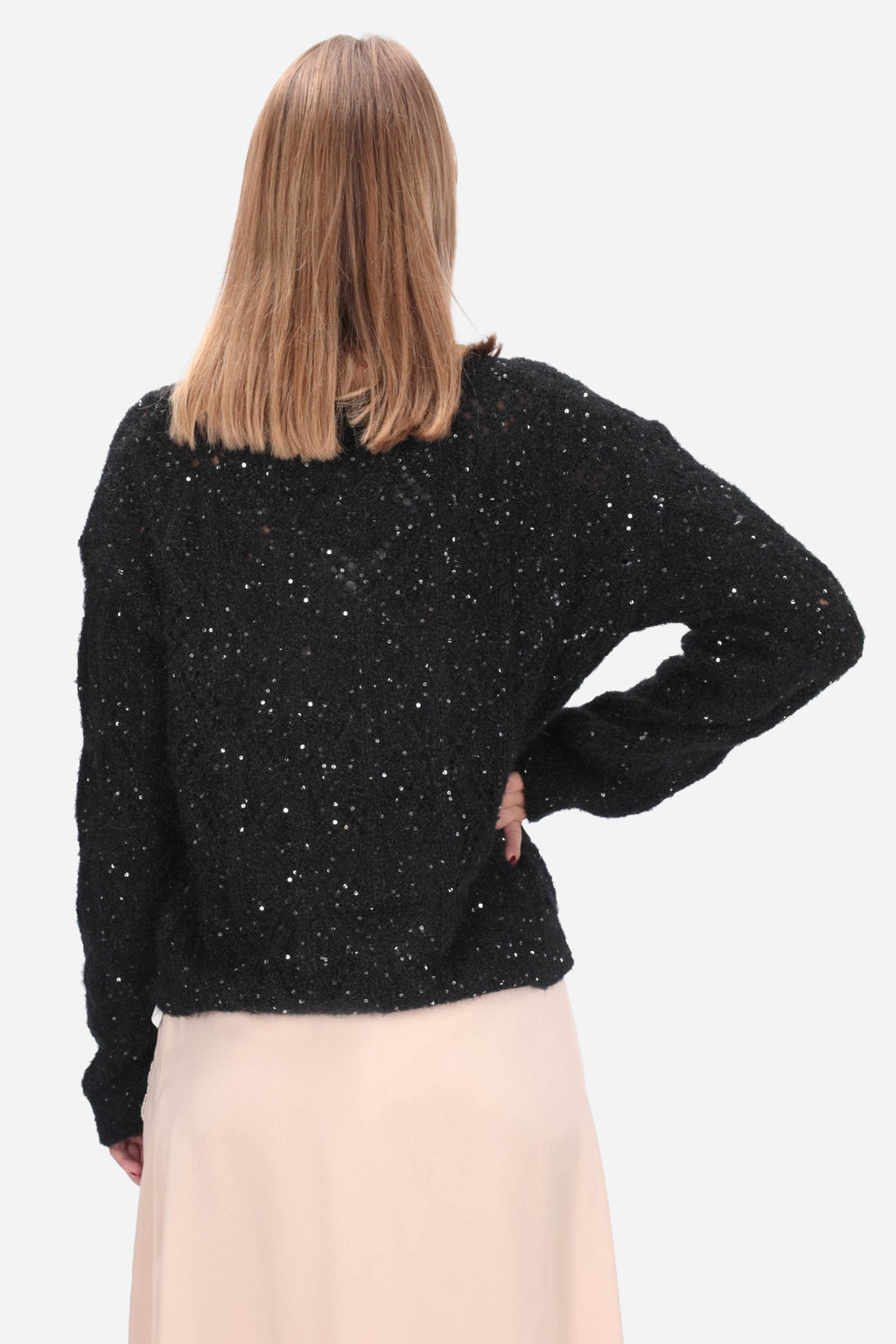 NERO | LE SARTE DEL SOLE - D M462 Maglia
