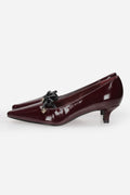 BORDEAUX | GOLD & GOLD - D GY438 Decollete